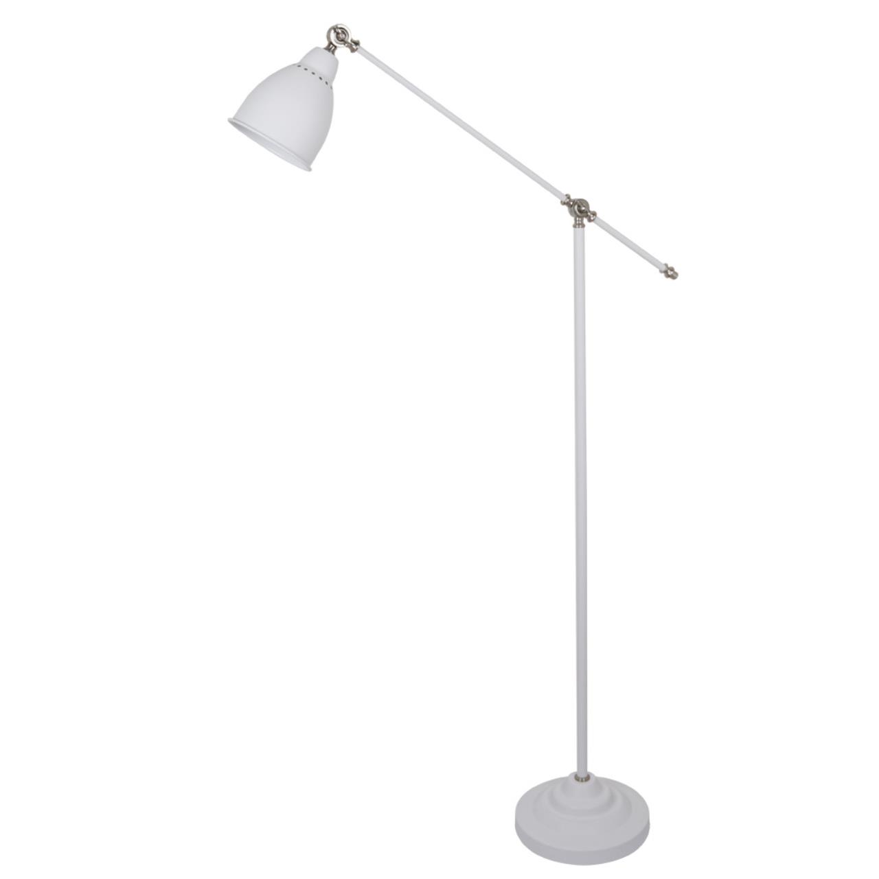 картинка Торшер Arte Lamp Braccio A2054PN-1WH магазин pro-decor.kz являющийся официальным дистрибьютором в Казахстане картинка Торшер Arte Lamp Braccio A2054PN-1WH от магазина pro-decor.kz