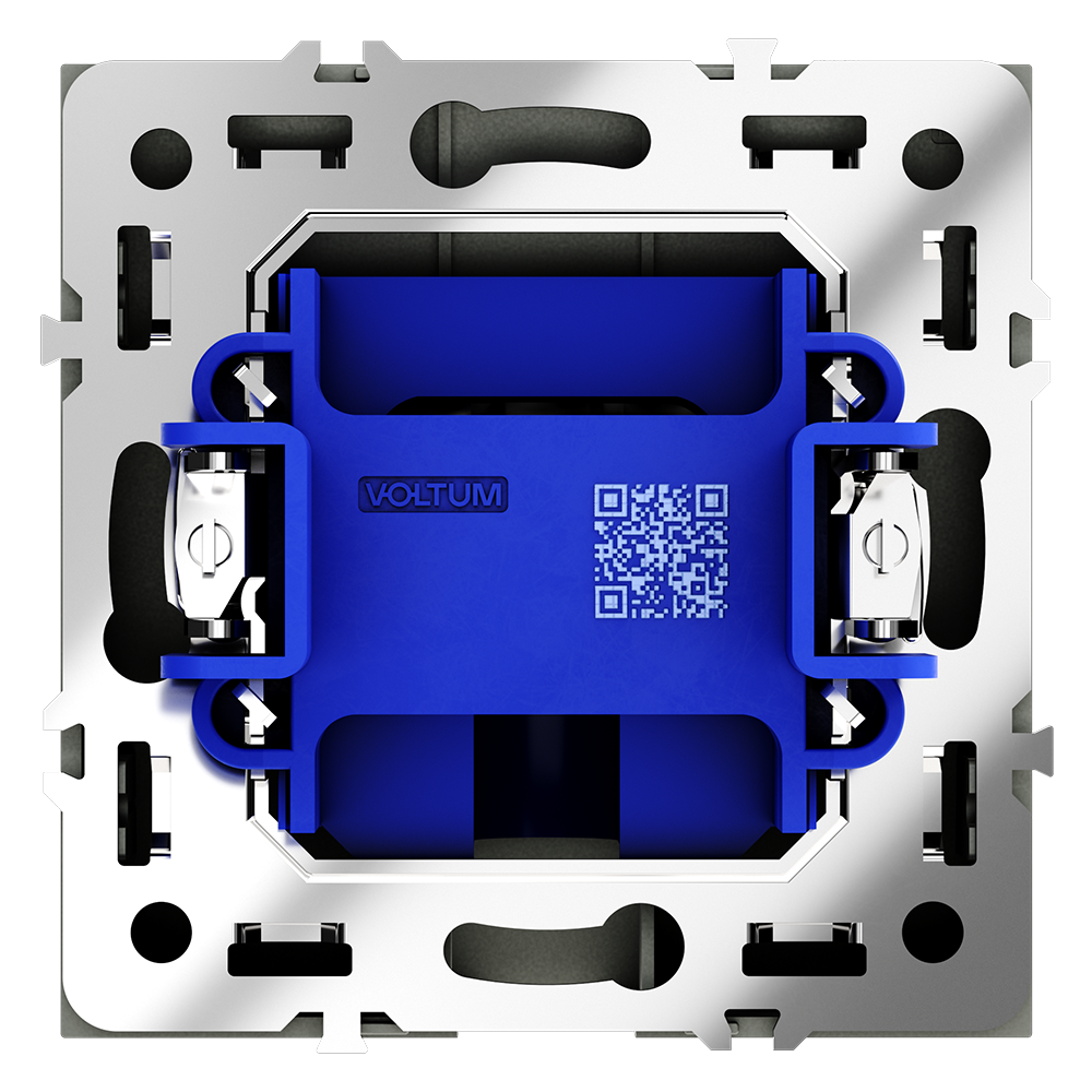 картинка Вывод кабеля VOLTUM S70, (черный матовый) VLS080208 от магазина pro-decor.kz
