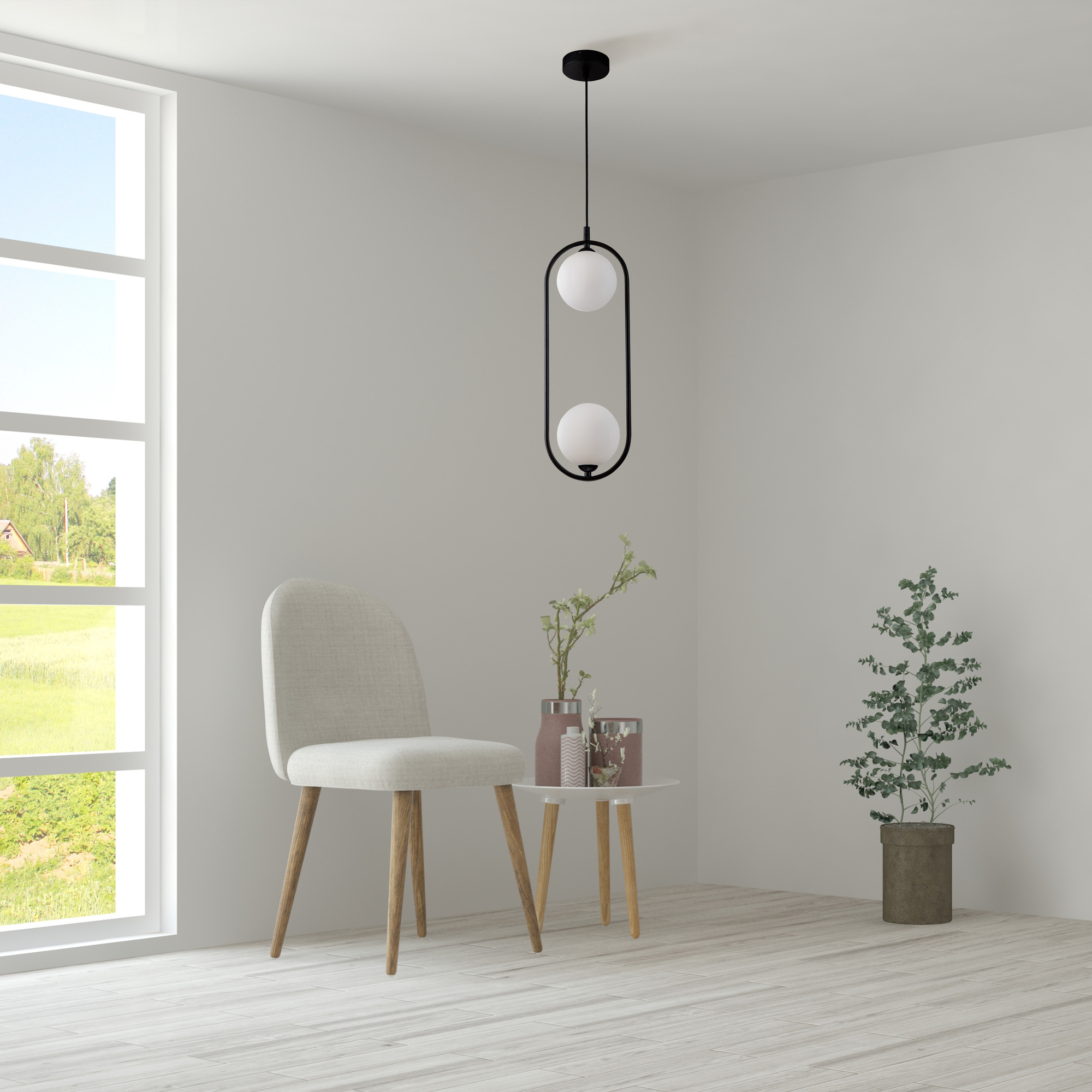 картинка Подвесной светильник Maytoni Ring MOD013PL-02B от магазина pro-decor.kz