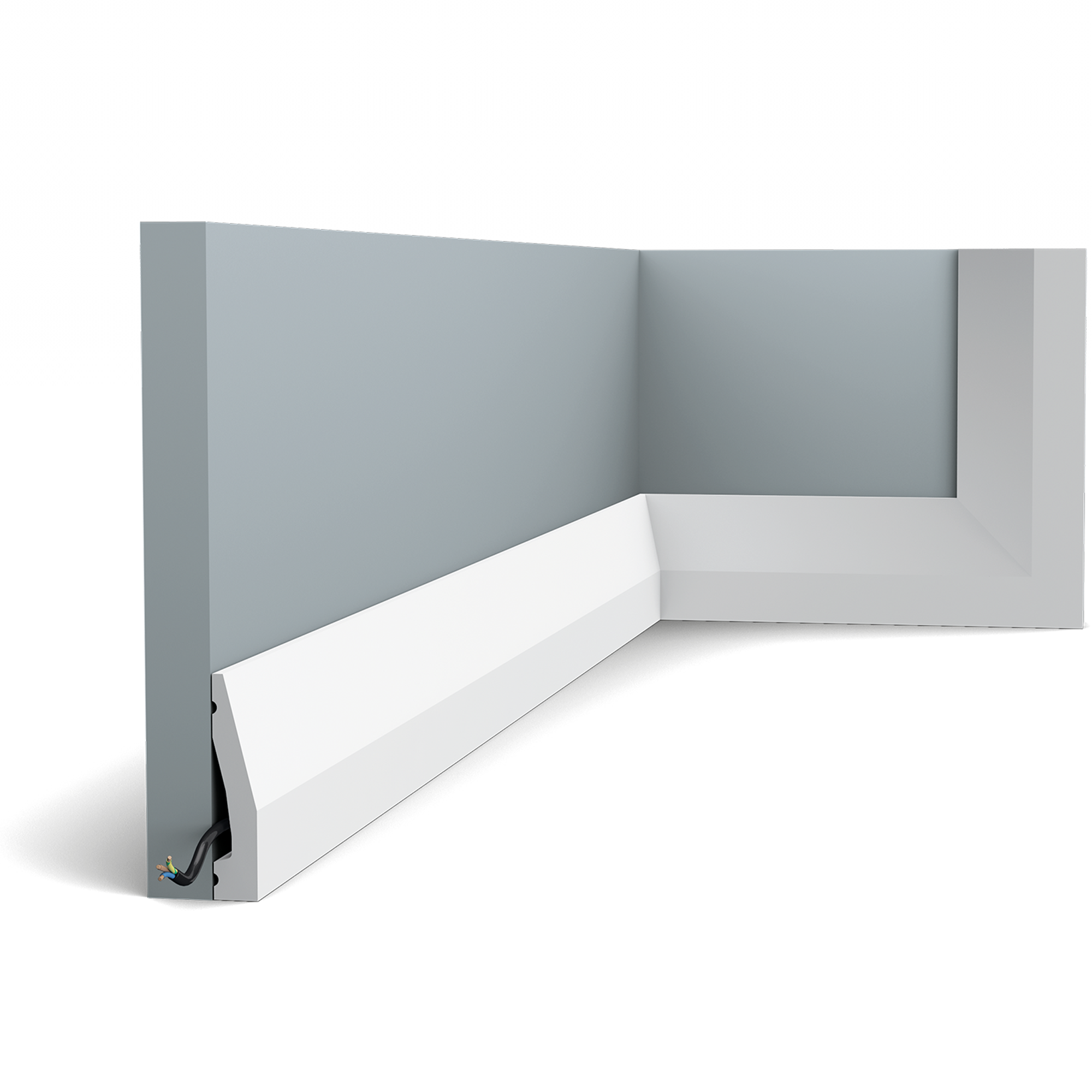 SX159 плинтус Дюрополимер 200 х 6 х 1,2