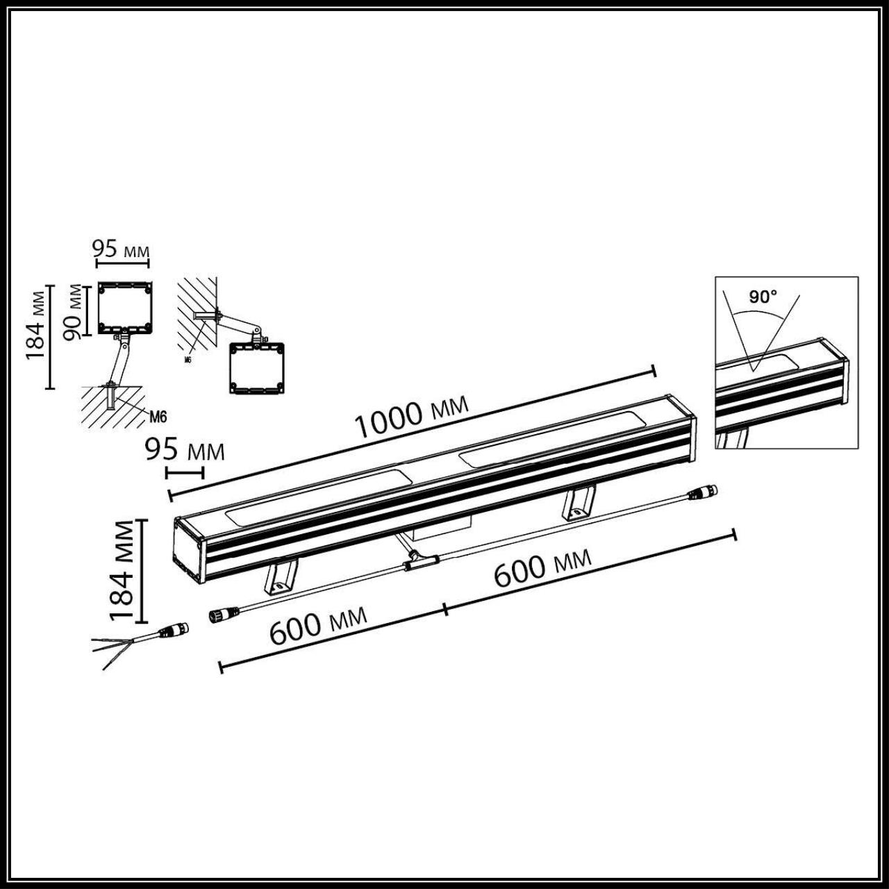 картинка 7186/80FL Odeon Light  Напольный переносной светильник WATERFALL от магазина pro-decor.kz