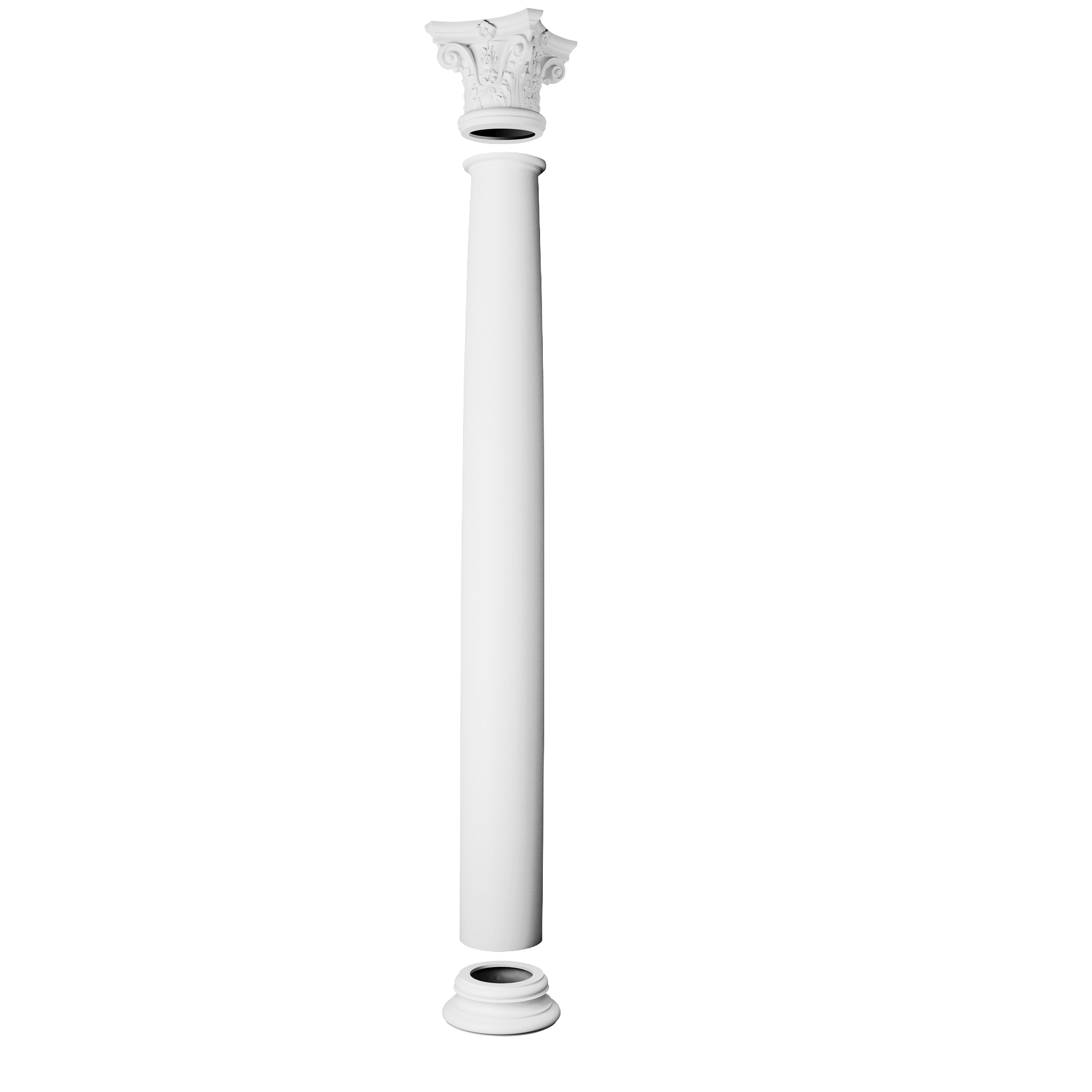 K1122 капитель колонны 36 x 36 x 30