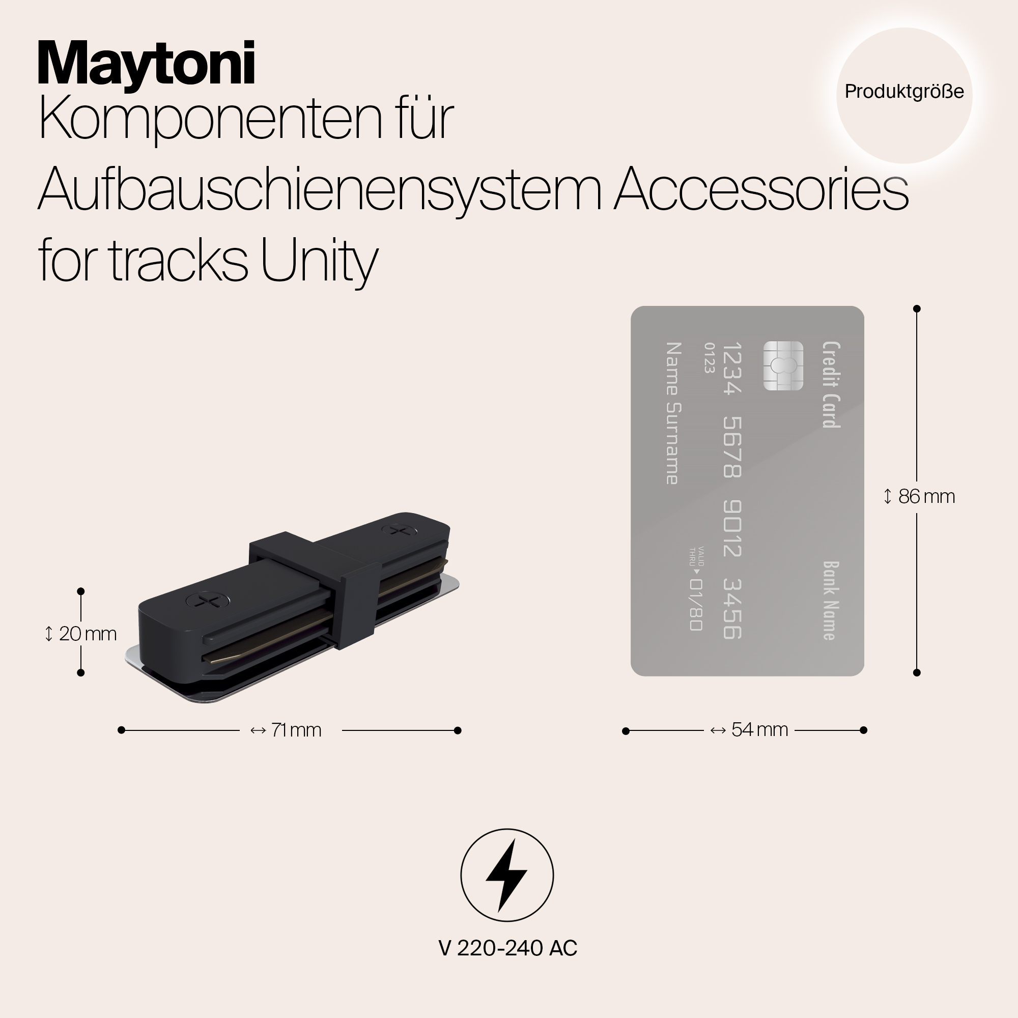 картинка Коннектор прямой Maytoni Track TRA001C-11B магазин pro-decor.kz являющийся официальным дистрибьютором в Казахстане картинка Коннектор прямой Maytoni Track TRA001C-11B от магазина pro-decor.kz