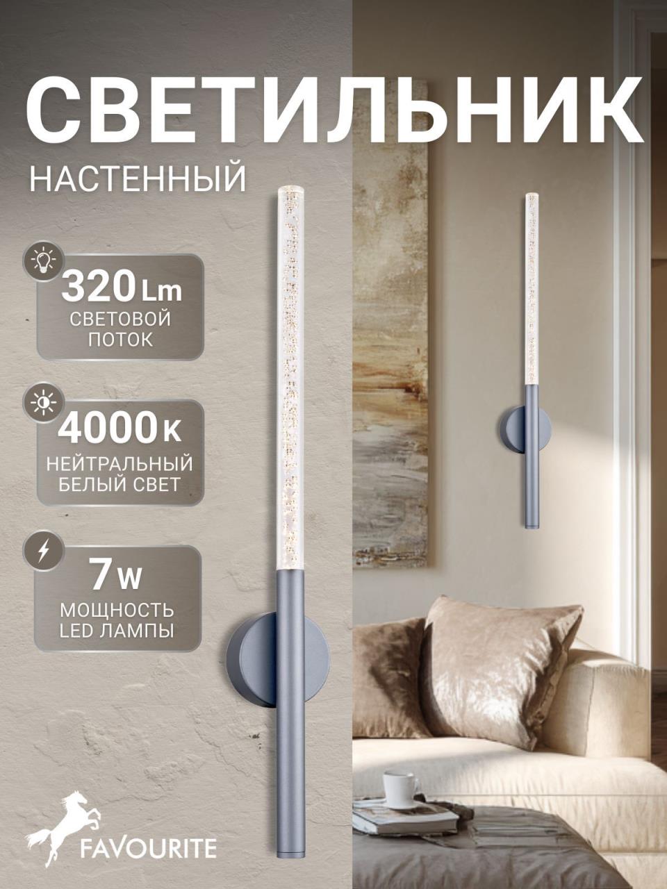 картинка Настенный светильник Bubblor 4310-1W от магазина pro-decor.kz