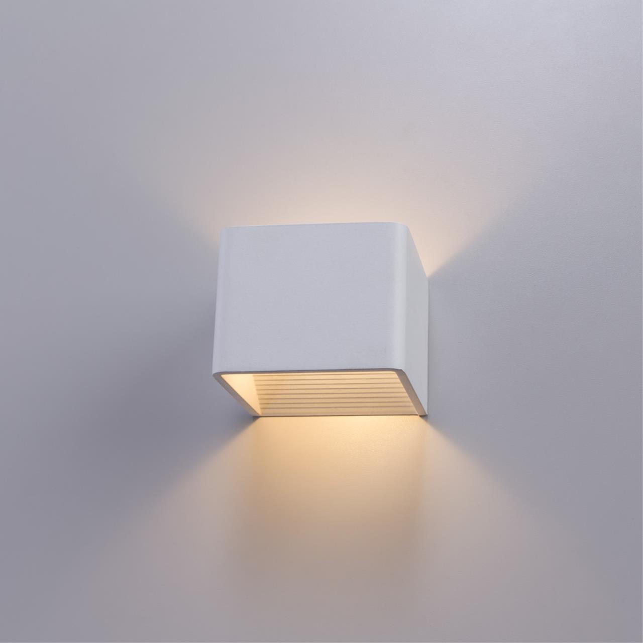 картинка Настенный светодиодный светильник Arte Lamp Scatola A1423AP-1WH от магазина pro-decor.kz