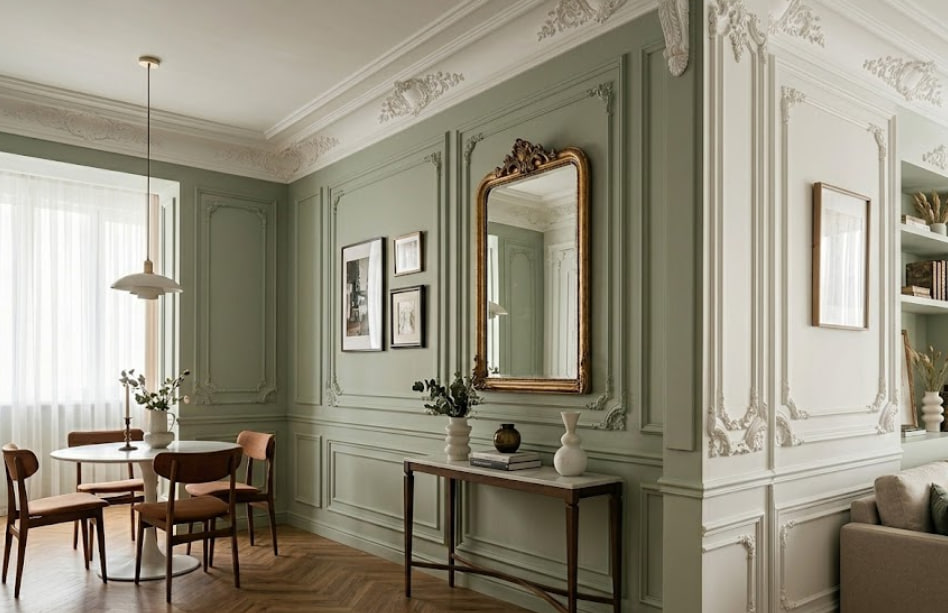 Архитектурный макияж: как молдинги и карнизы преображают пространство Архитектурный макияж: как молдинги и карнизы преображают пространство