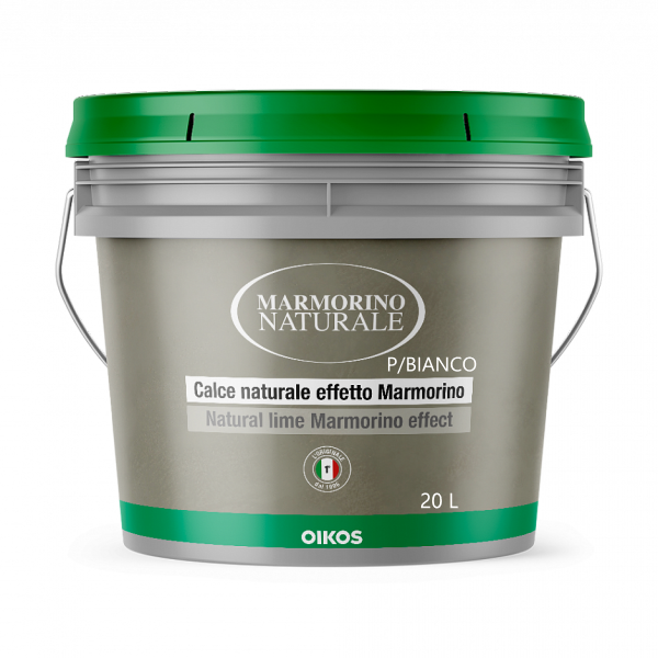 Штукатурка MARMORINO NAT. P/BIANCO  KG.20