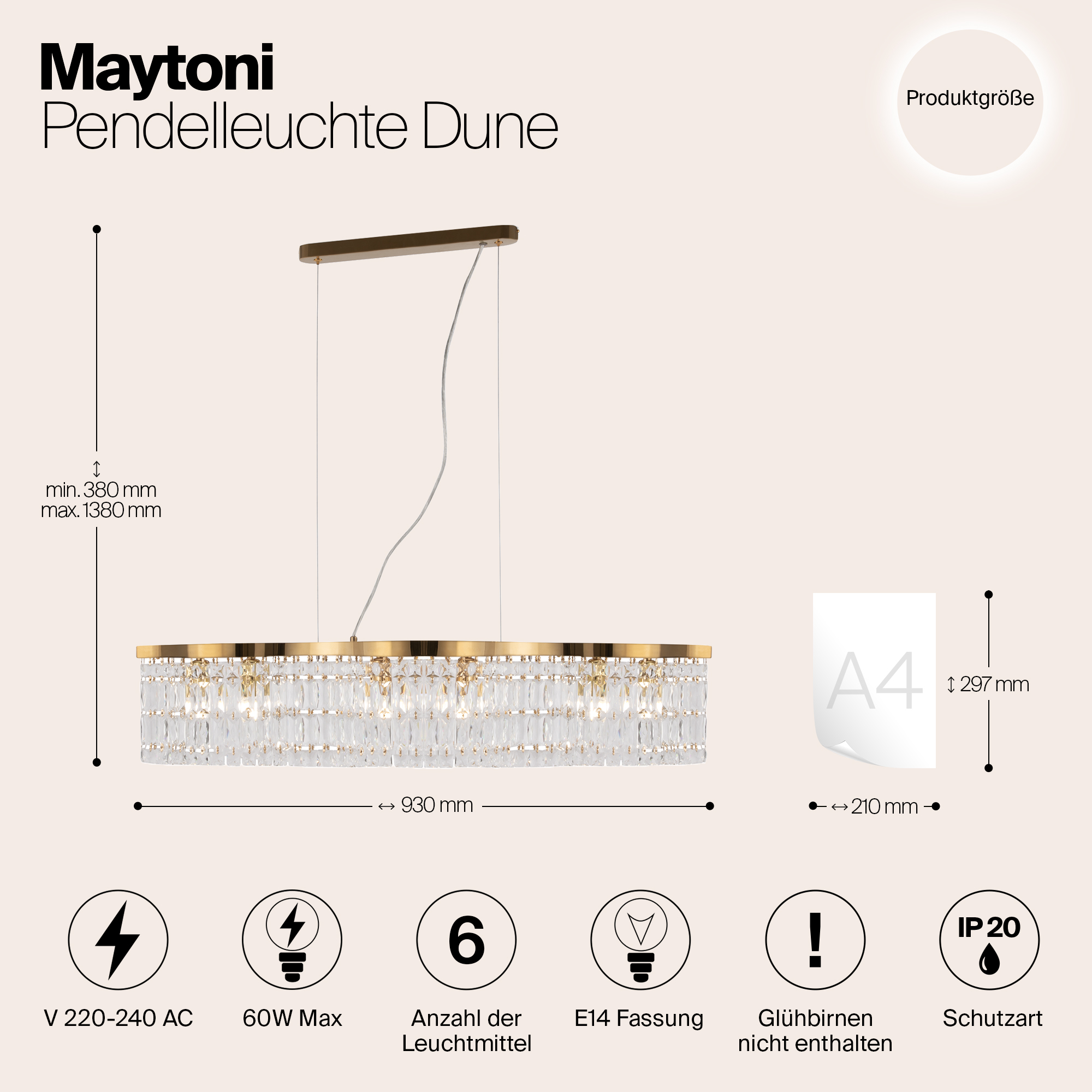 картинка Подвесной светильник Maytoni DIA005PL-06G магазин pro-decor.kz являющийся официальным дистрибьютором в Казахстане картинка Подвесной светильник Maytoni DIA005PL-06G от магазина pro-decor.kz