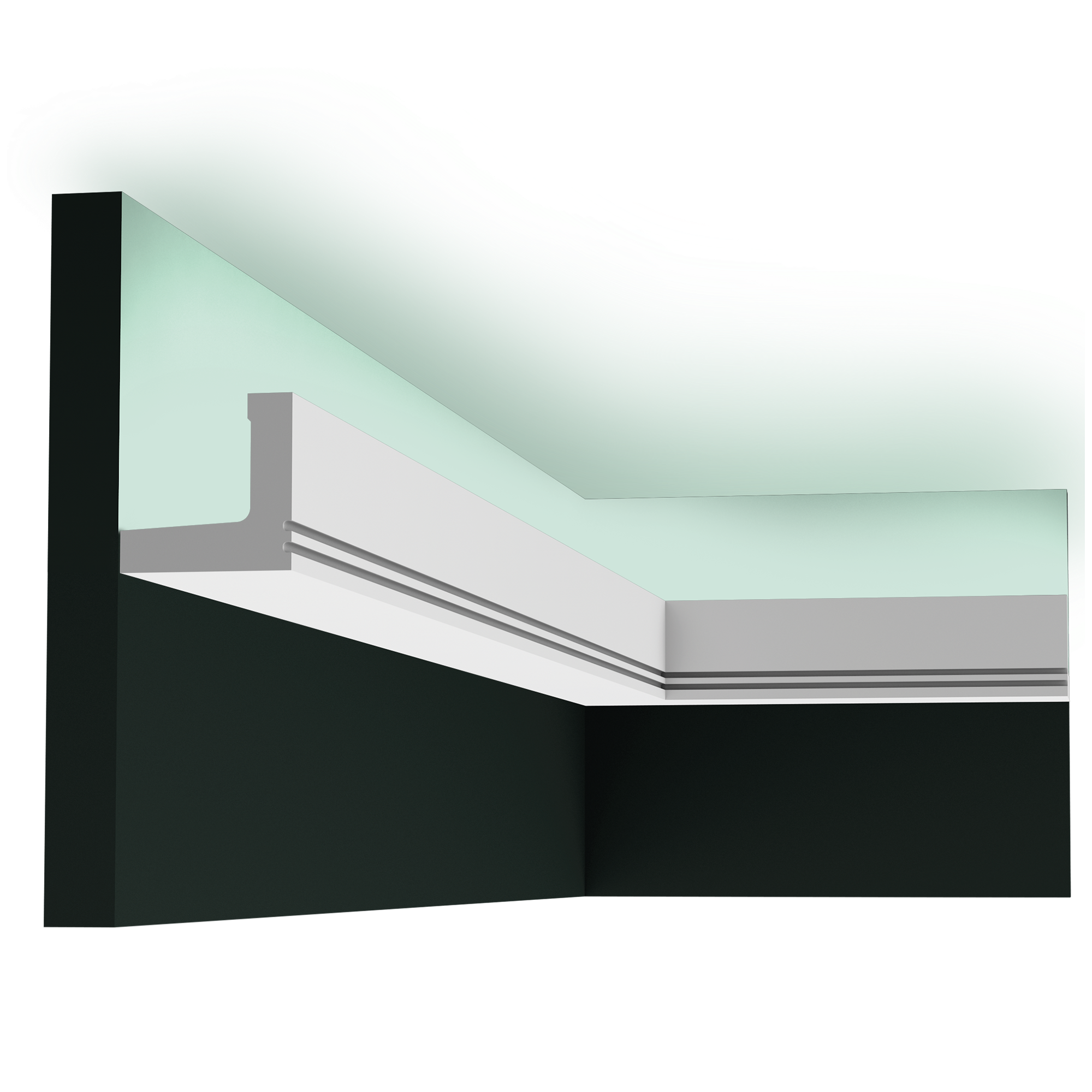 C361 профиль для скрытого освещения 200 x 5 x 5