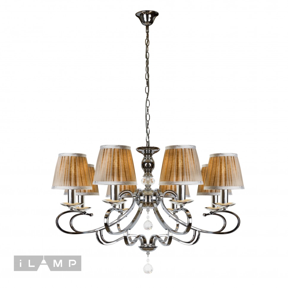 картинка Подвесная люстра iLamp Holiday RM6116/8CR магазин pro-decor.kz являющийся официальным дистрибьютором в Казахстане картинка Подвесная люстра iLamp Holiday RM6116/8CR от магазина pro-decor.kz