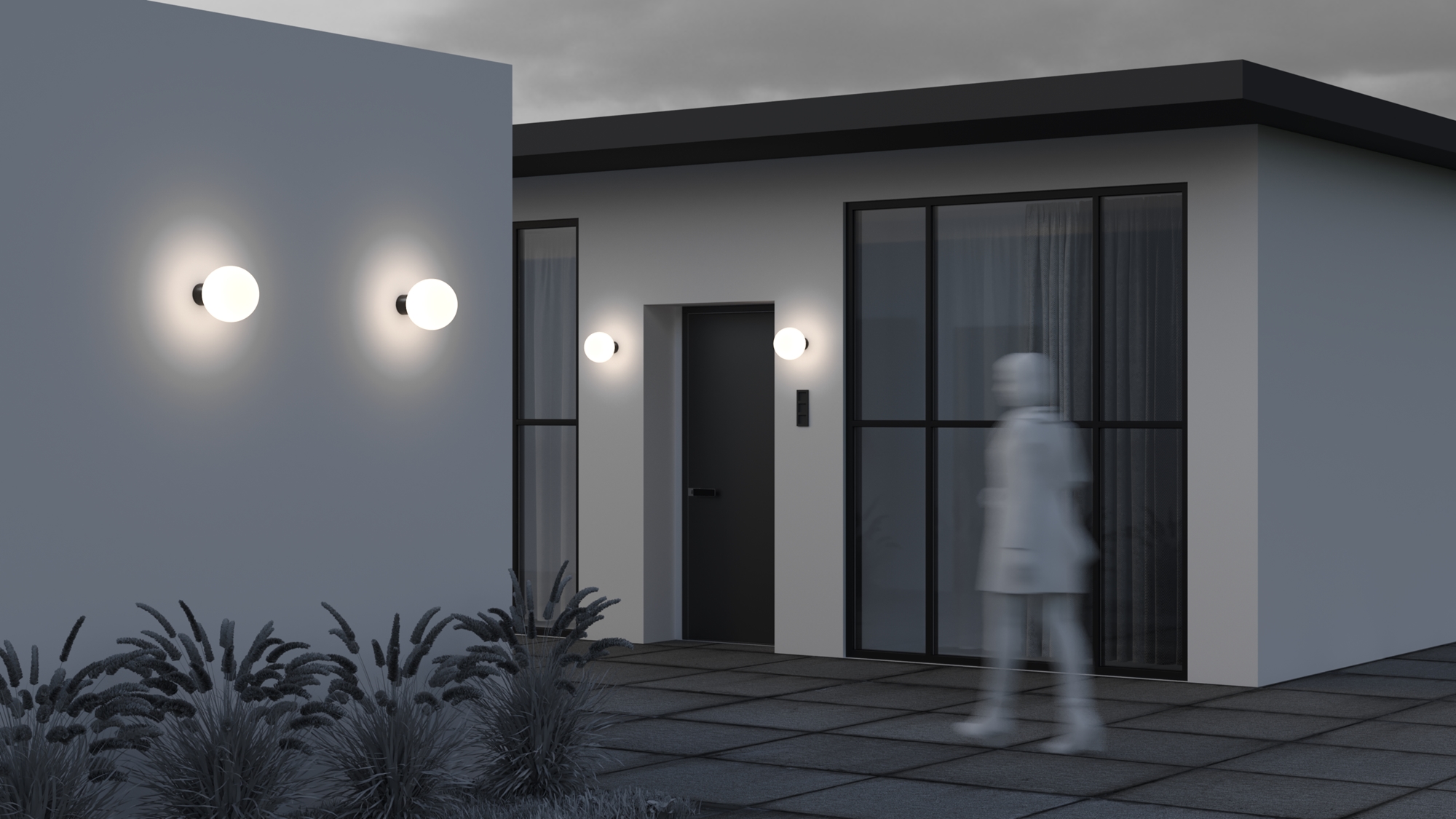 картинка Настенный светильник (бра) Outdoor O598WL-01B1 магазин pro-decor.kz являющийся официальным дистрибьютором в Казахстане картинка Настенный светильник (бра) Outdoor O598WL-01B1 от магазина pro-decor.kz