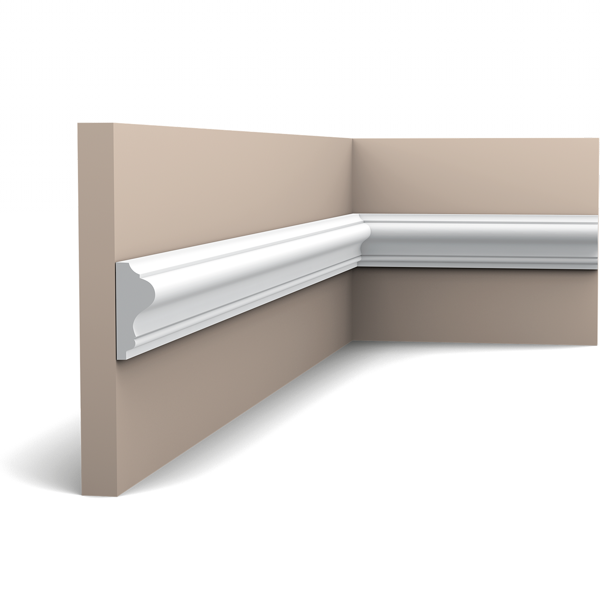 P8030 молдинг полиуретан 200 x 4,1 x 1,7