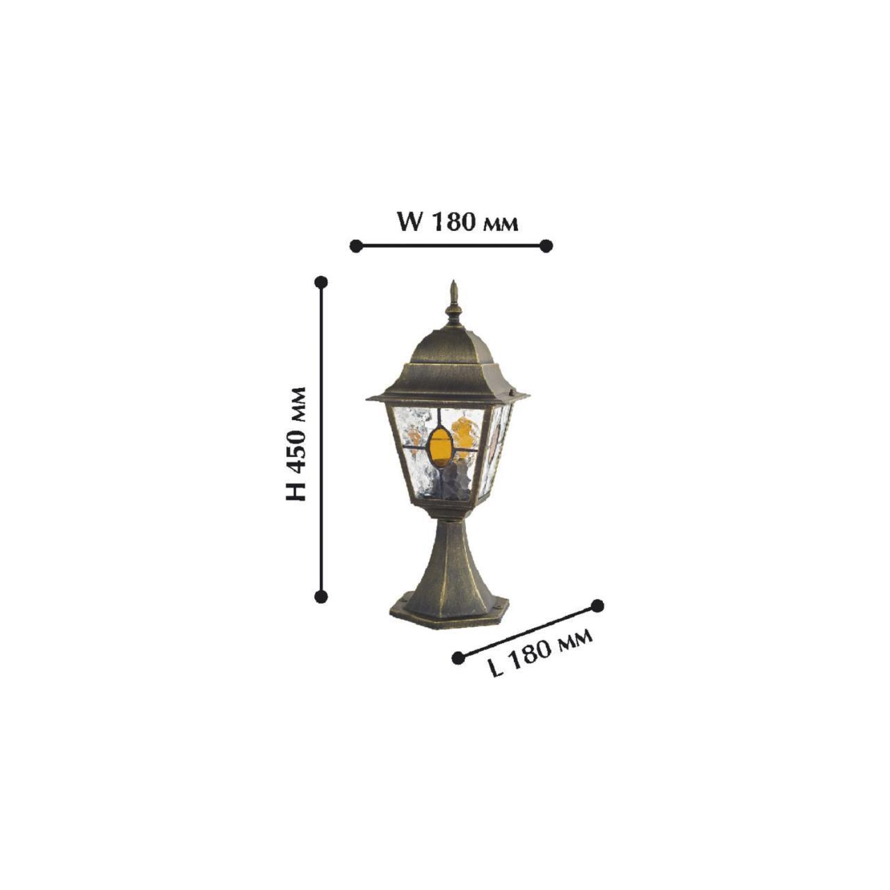 картинка Уличный светильник Favourite Zagreb 1805-1T от магазина pro-decor.kz