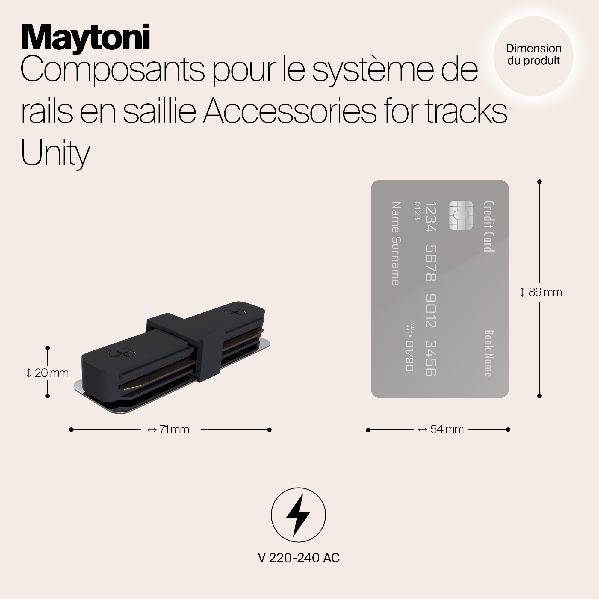 картинка Коннектор прямой Maytoni Track TRA001C-11B магазин pro-decor.kz являющийся официальным дистрибьютором в Казахстане картинка Коннектор прямой Maytoni Track TRA001C-11B от магазина pro-decor.kz