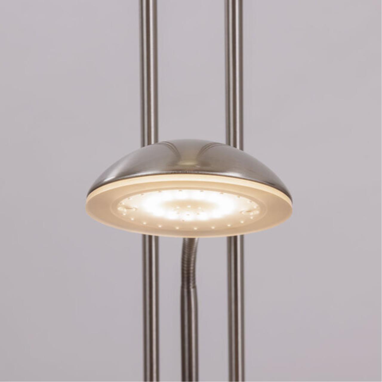 картинка Торшер Arte Lamp DUETTO A4329PN-2SS магазин pro-decor.kz являющийся официальным дистрибьютором в Казахстане картинка Торшер Arte Lamp DUETTO A4329PN-2SS от магазина pro-decor.kz