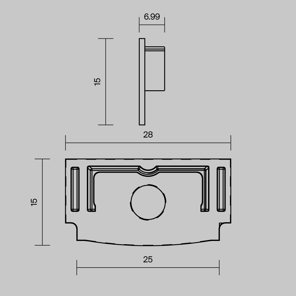 картинка Комплектующие для профиля Led Strip 642013 магазин pro-decor.kz являющийся официальным дистрибьютором в Казахстане картинка Комплектующие для профиля Led Strip 642013 от магазина pro-decor.kz