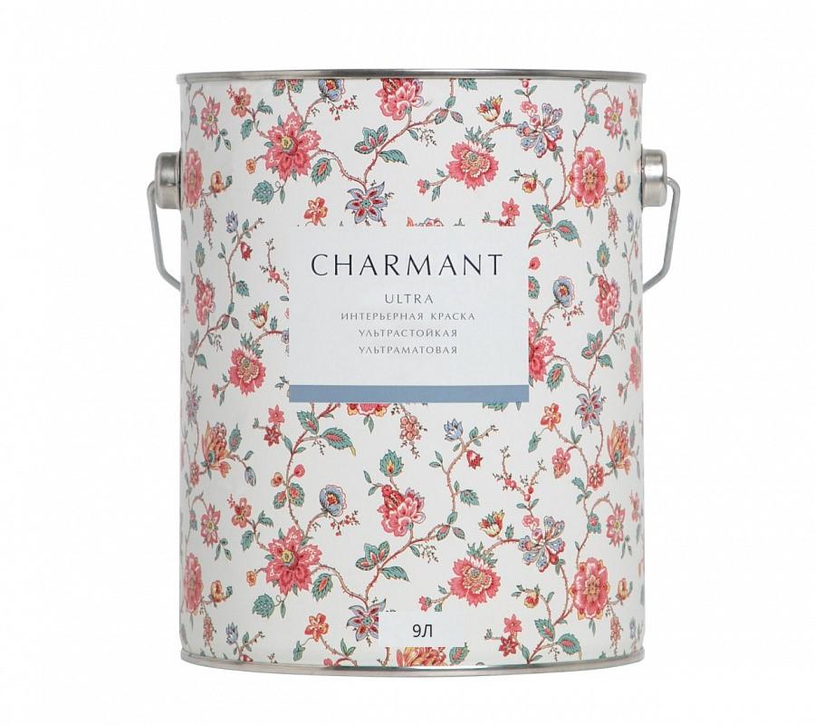 Краска Charmant Ultra ультраматовая акрил-уретановая, база А 9 л