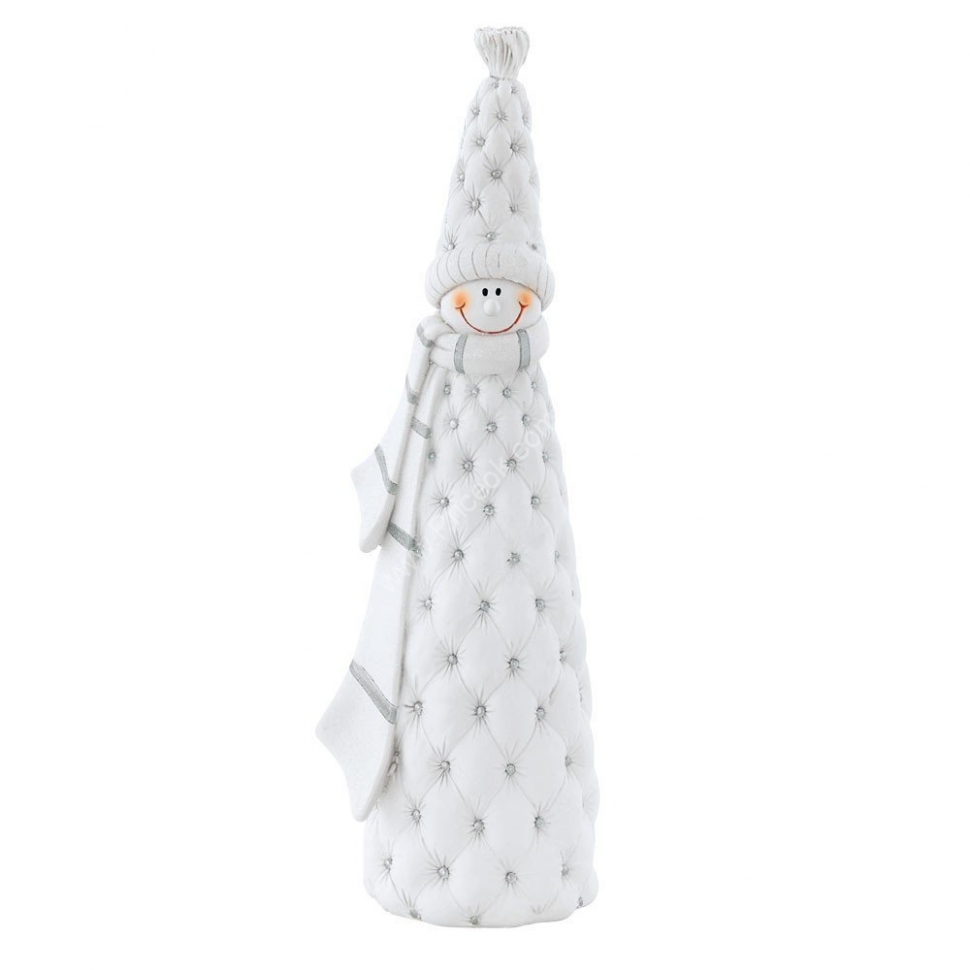 картинка 41203 Статуэтка Снеговик,SCHNEEMANN H-355, пластик от магазина pro-decor.kz
