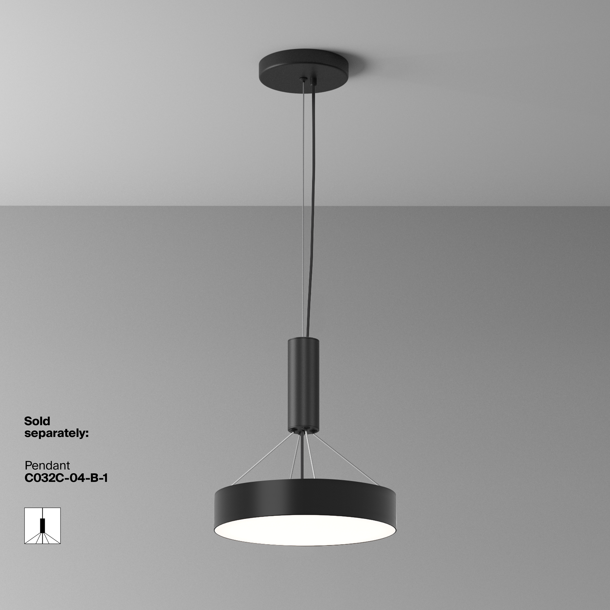 картинка Потолочный светильник Technical C032CL-36W4K-RD-B от магазина pro-decor.kz