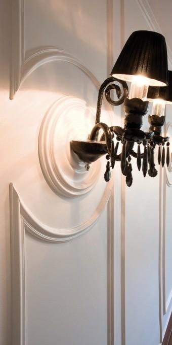 R08  Потолочная розетка Диаметр 38 см (Высота: 4,2 см)