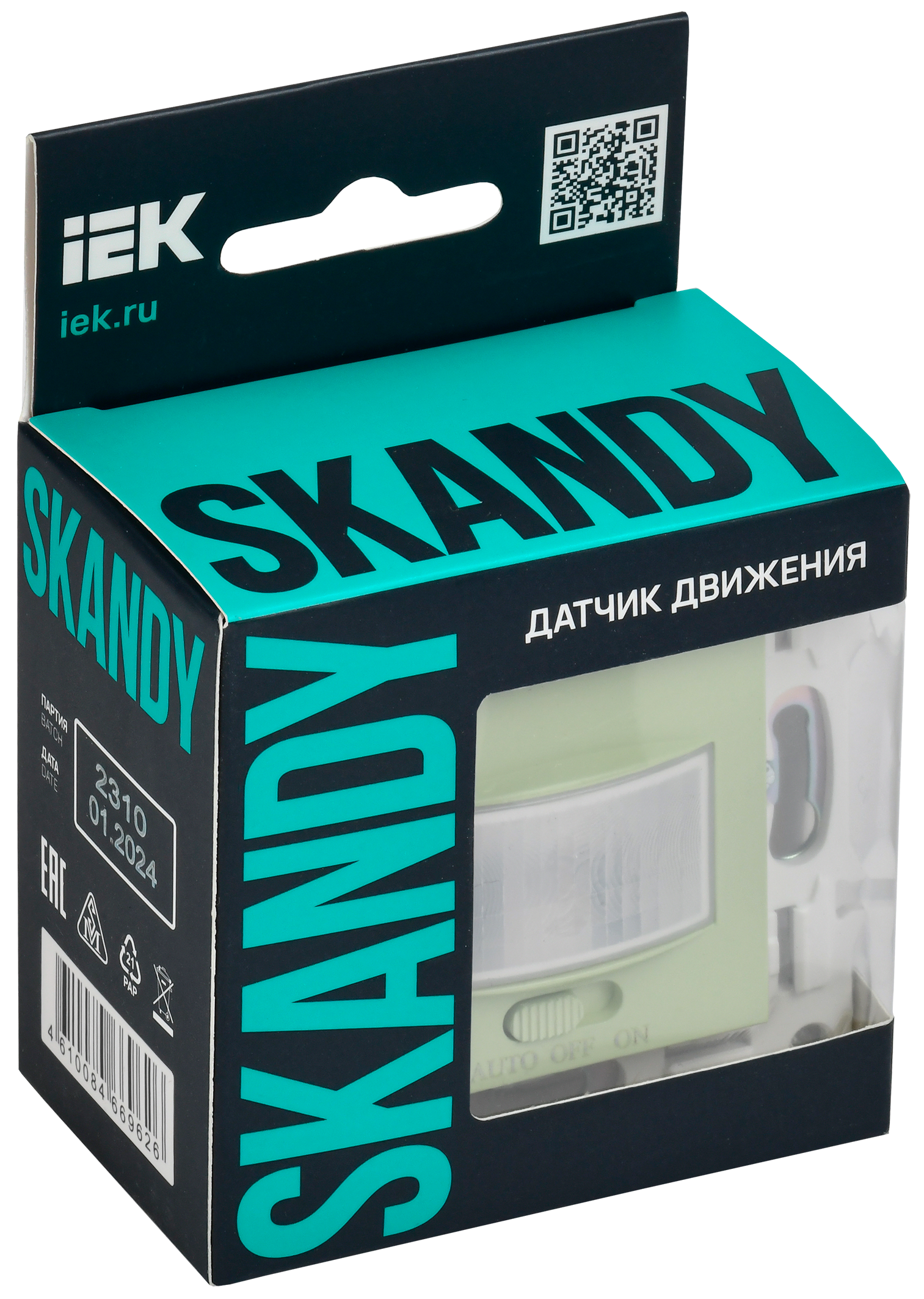 картинка SKANDY Датчик движения SK-S01M мятн. IEK магазин pro-decor.kz являющийся официальным дистрибьютором в Казахстане картинка SKANDY Датчик движения SK-S01M мятн. IEK от магазина pro-decor.kz