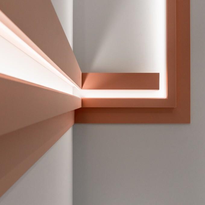 C381 профиль для скрытого освещения 200 x 9,5 x 5