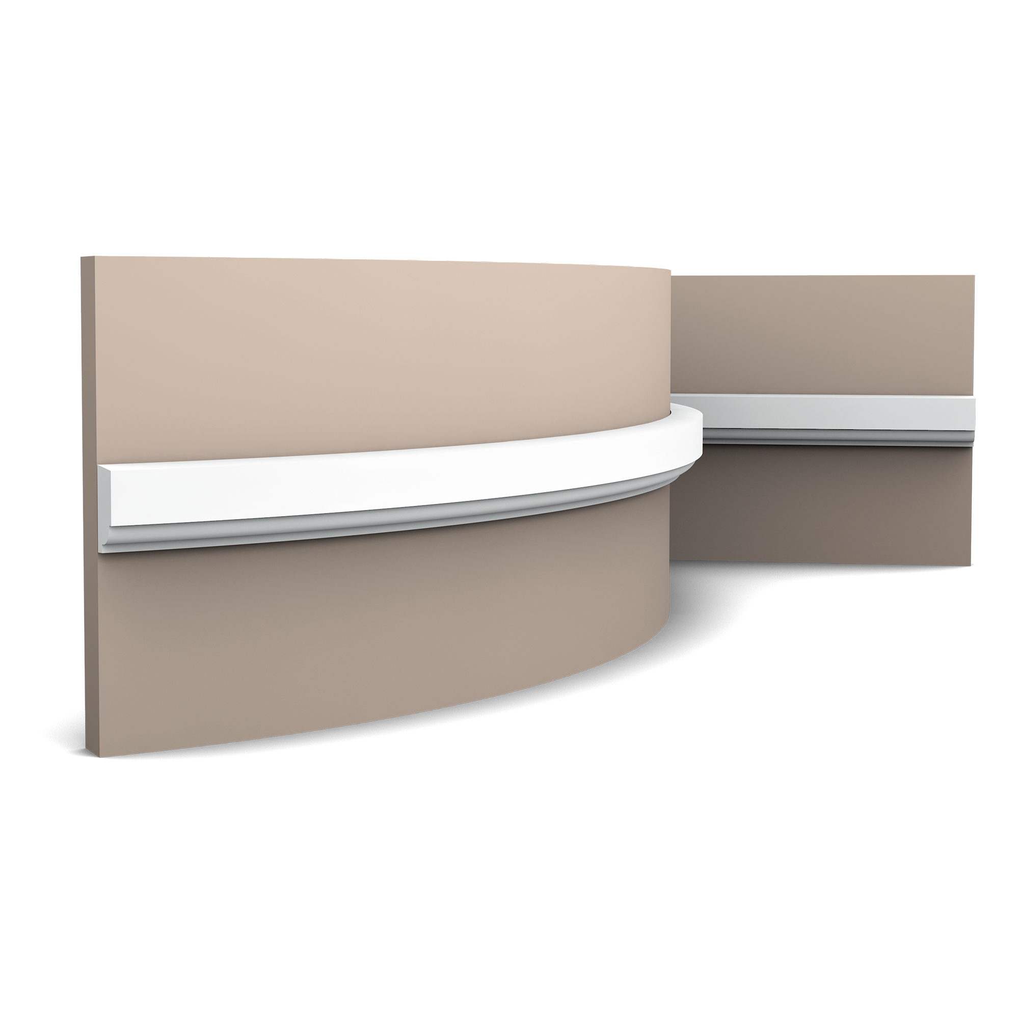 P9050F молдинг гибкий полиуретан 200 x 2,5 x 1,3