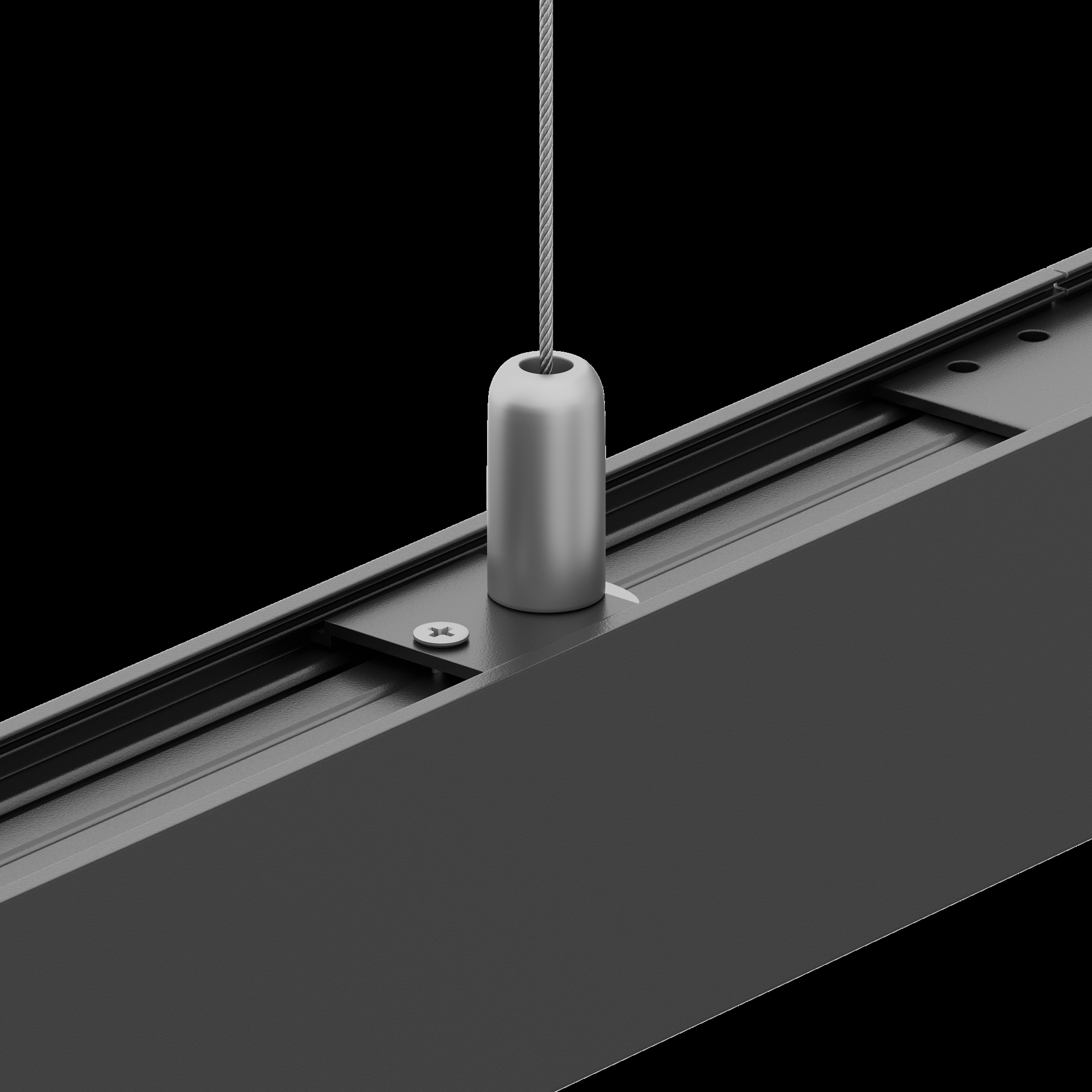 картинка Крепление для троса Maytoni Magnetic track system TRA004HP-21B от магазина pro-decor.kz