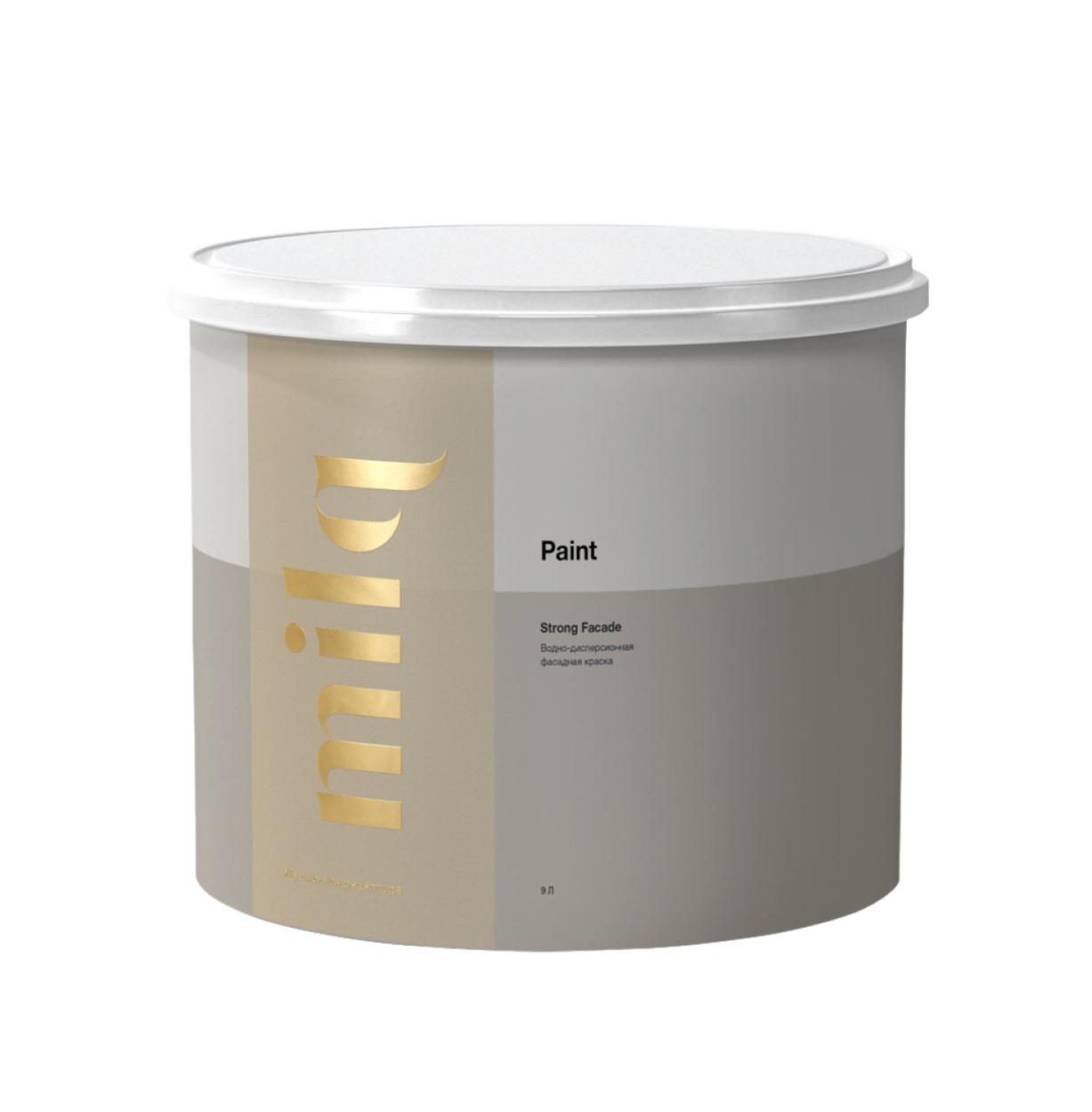Краска Milq STRONG FAСADE база А 9 л