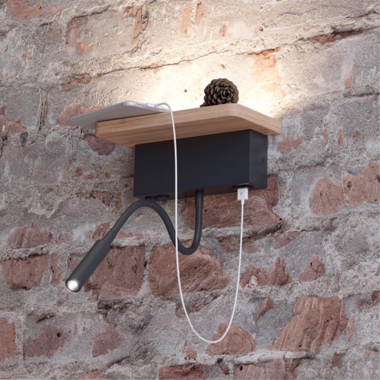 картинка Бра Odeon Light Hightech Woody 3868/8WL от магазина pro-decor.kz