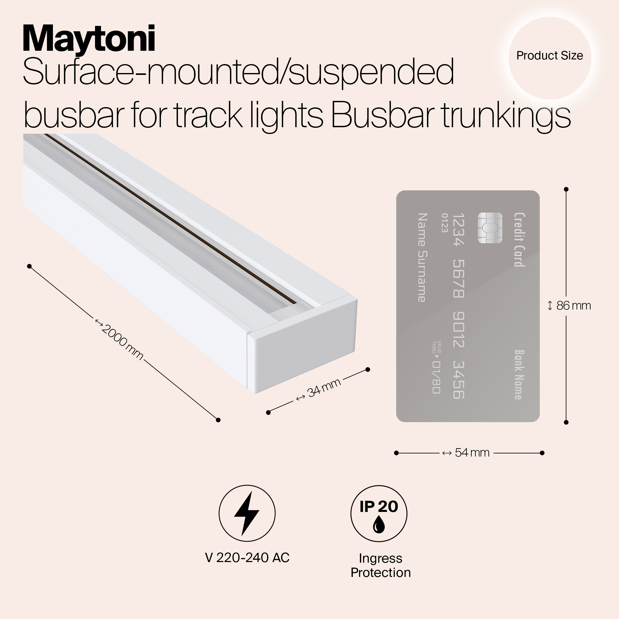 картинка Шинопровод Maytoni Track TRX001-112W от магазина pro-decor.kz