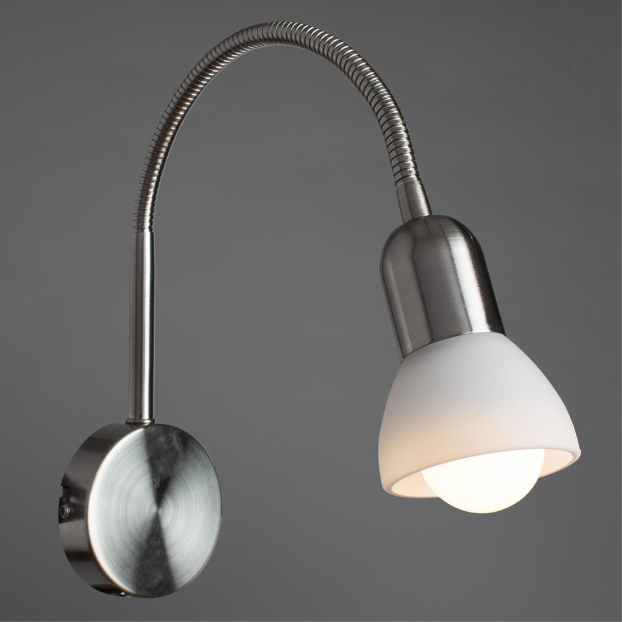картинка Бра Arte Lamp A3116AP-1SS магазин pro-decor.kz являющийся официальным дистрибьютором в Казахстане картинка Бра Arte Lamp A3116AP-1SS от магазина pro-decor.kz