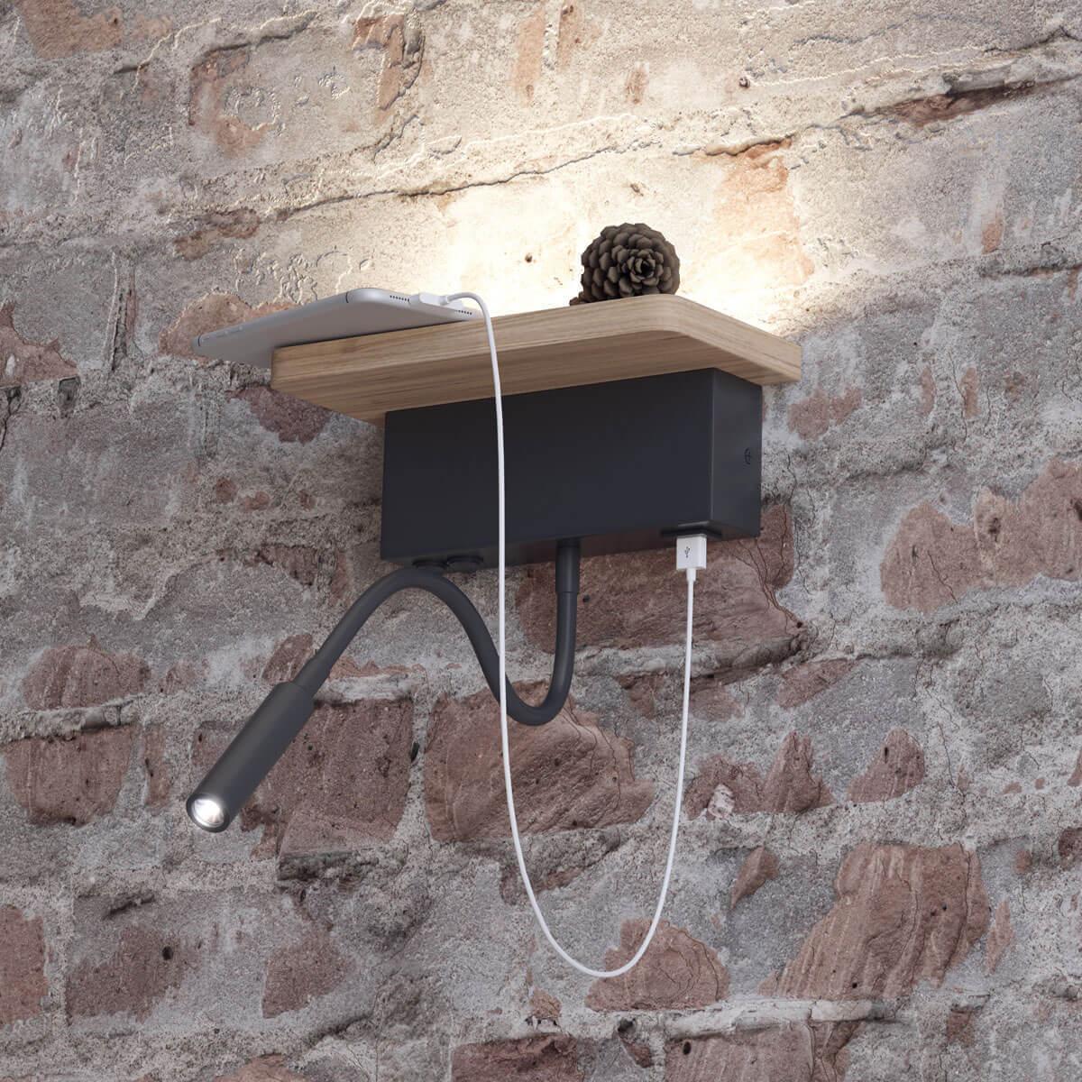 картинка Бра Odeon Light Hightech Woody 3868/8WL от магазина pro-decor.kz