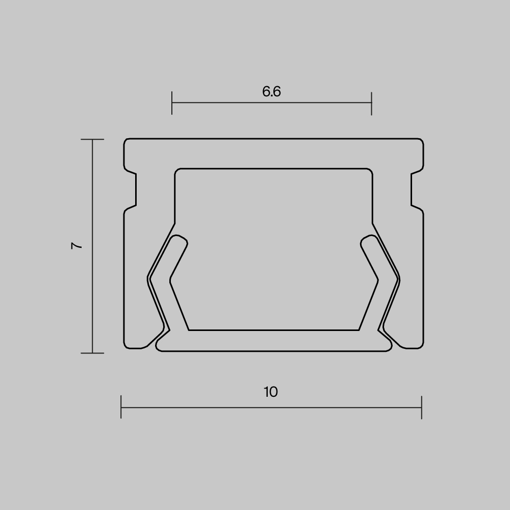 картинка Профиль Led Strip 631001 от магазина pro-decor.kz