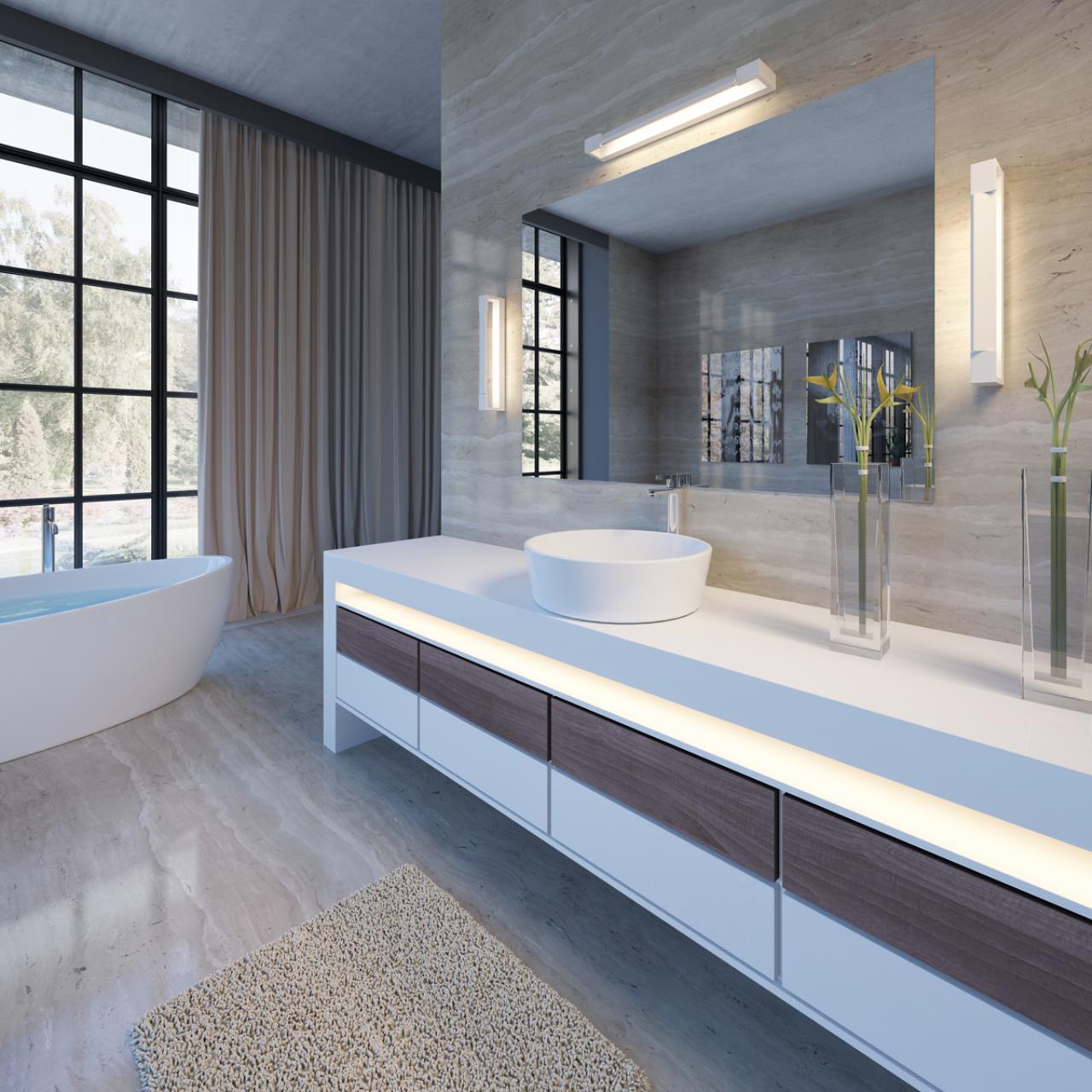 картинка Настенный светодиодный светильник Odeon Light Hightech Arno 3887/18WW магазин pro-decor.kz являющийся официальным дистрибьютором в Казахстане картинка Настенный светодиодный светильник Odeon Light Hightech Arno 3887/18WW от магазина pro-decor.kz