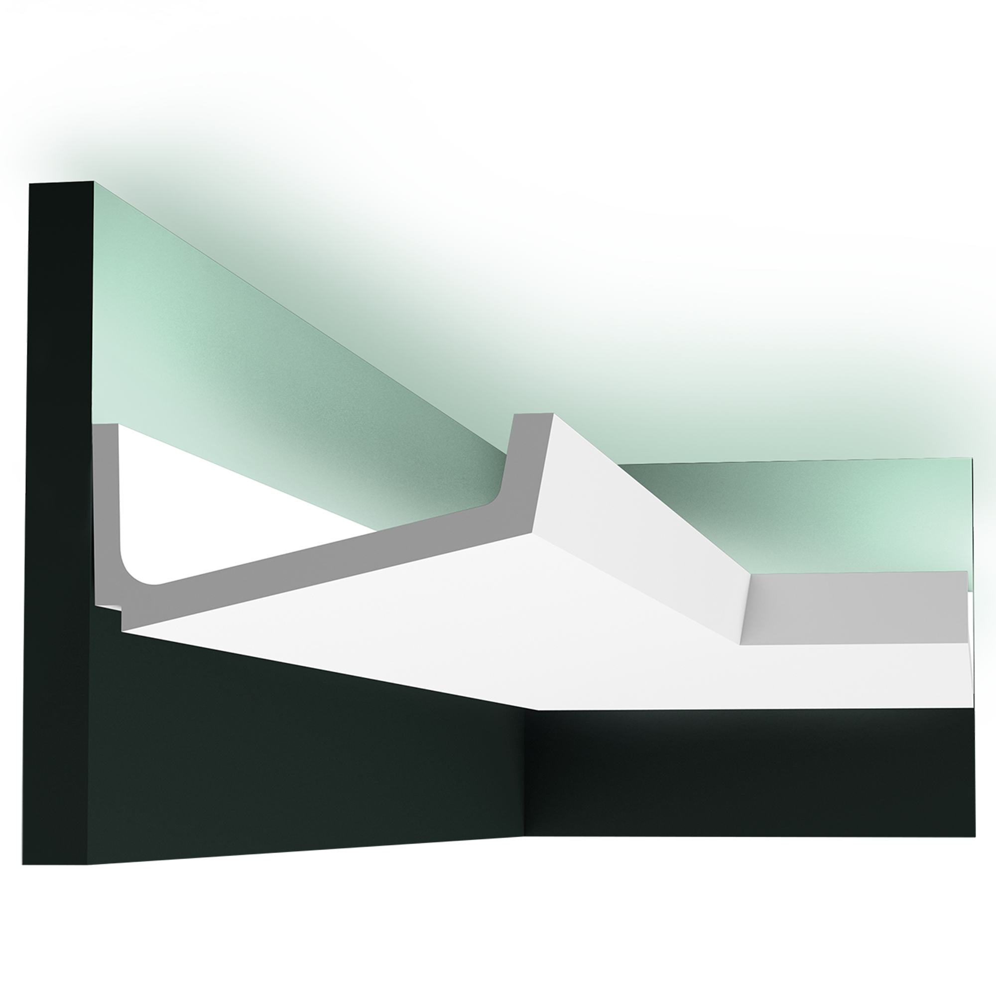 C352 профиль для скрытого освещения 200 x 7,6 x 17,1