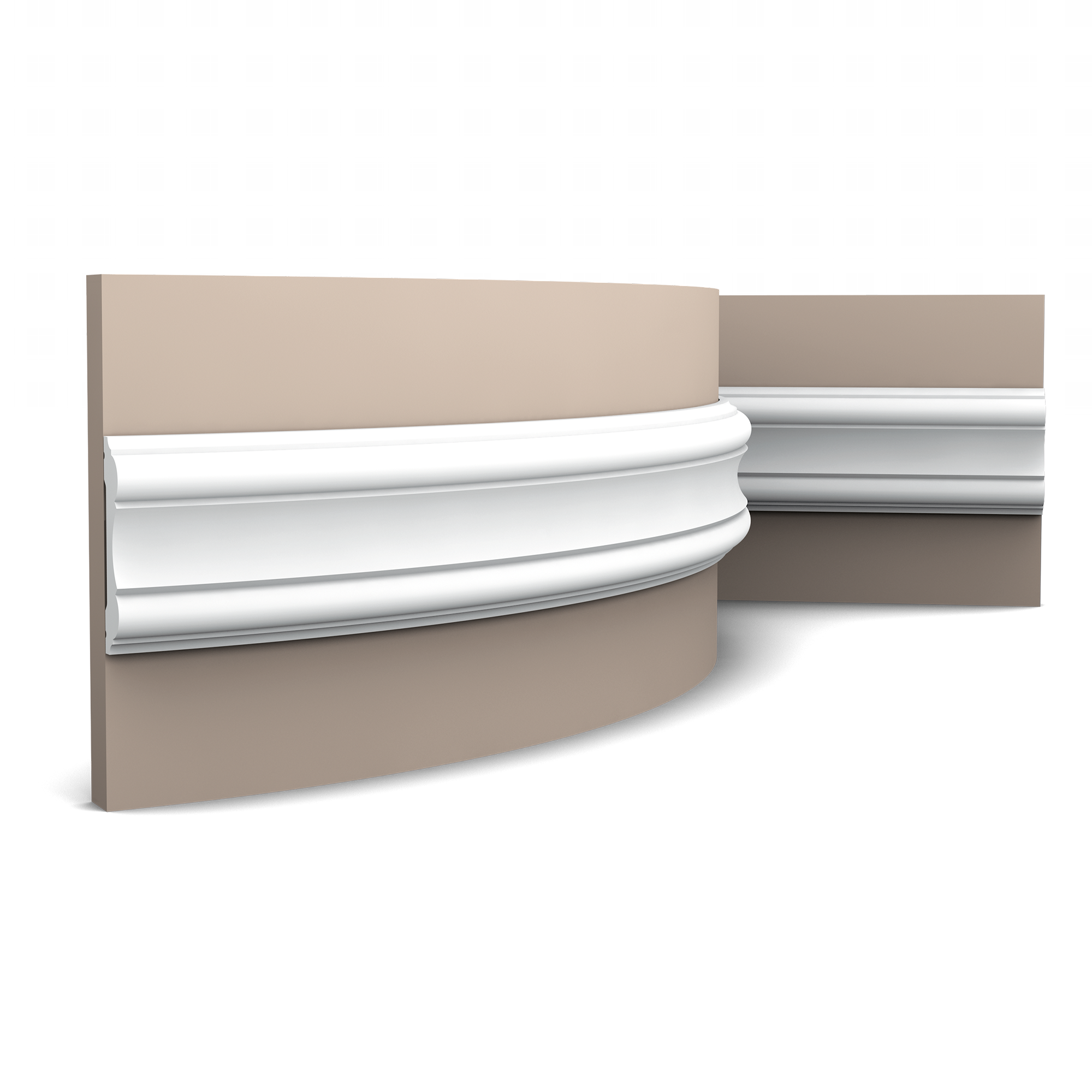 P8040F молдинг гибкий полиуретан 200 x 10,1 x 2,2