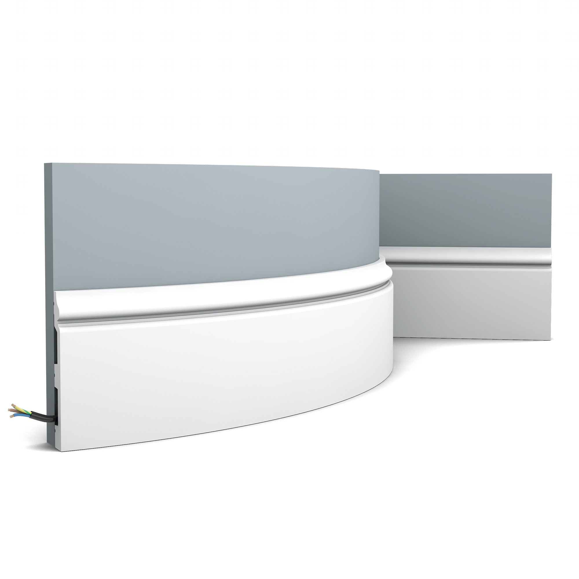 SX118F плинтус гибкий  200 x 13,8 x 1,8