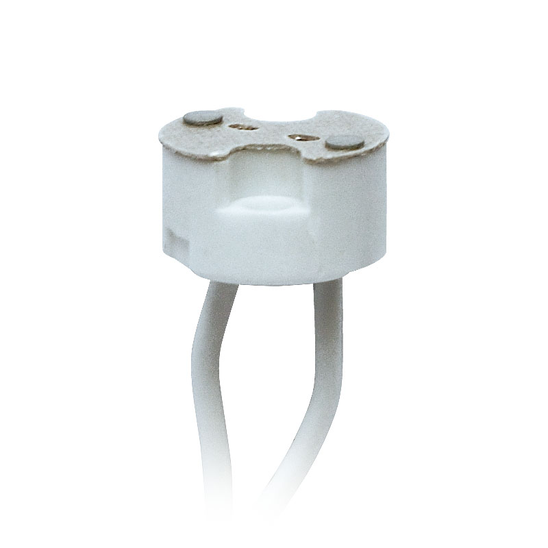 картинка Патрон керамический Uniel ULH-GU4/GU5.3-Ceramic- 15cm от магазина pro-decor.kz