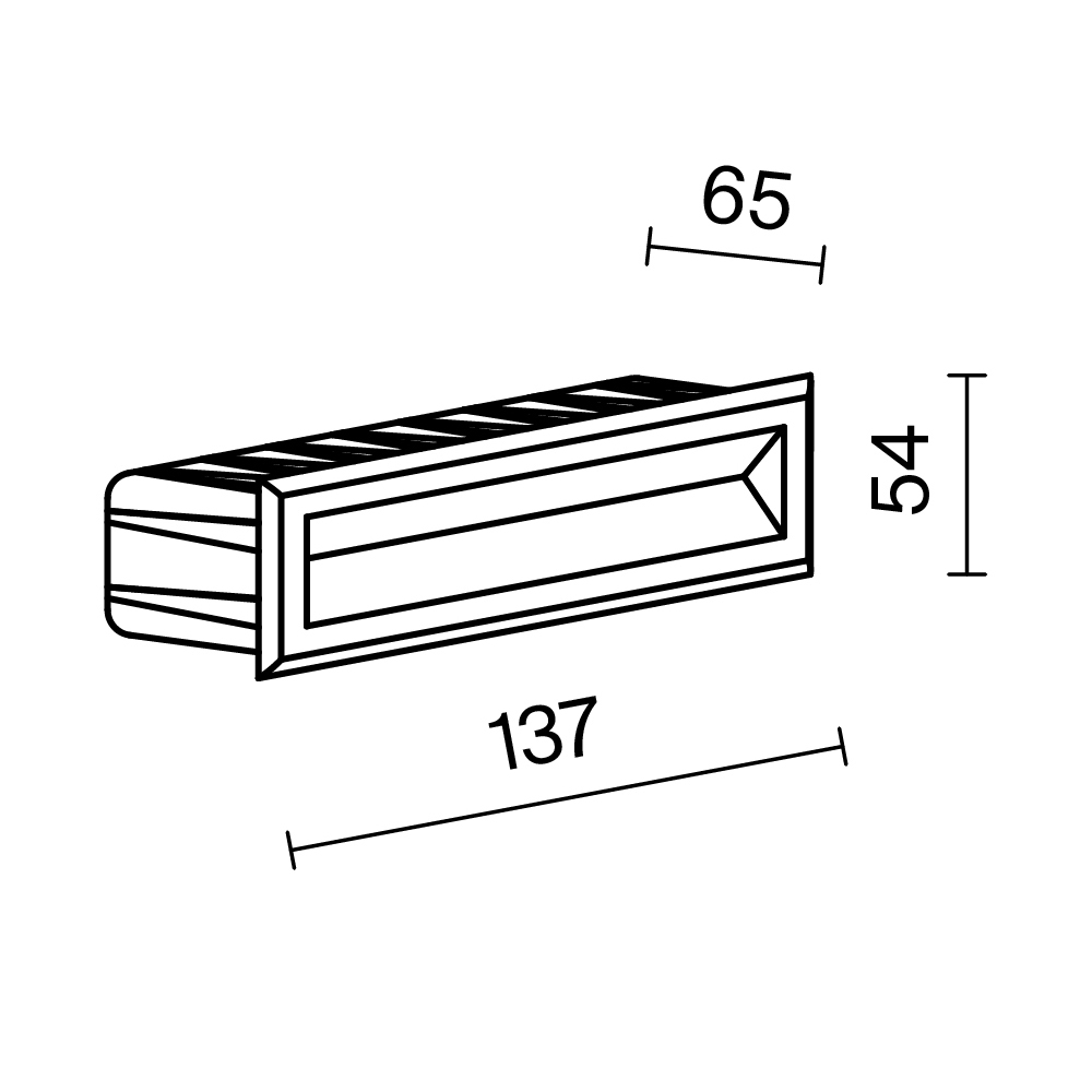 картинка Подсветка для лестниц Outdoor O045SL-L5W3K от магазина pro-decor.kz