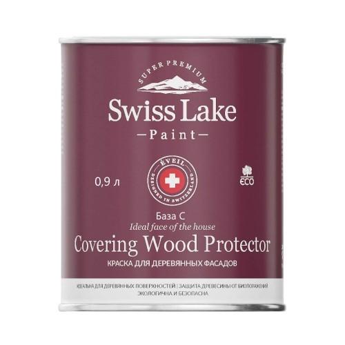 Swiss Lake Краска для деревянных фасадов Covering Wood Protector база C 0,9 л SWISS LAKE, 