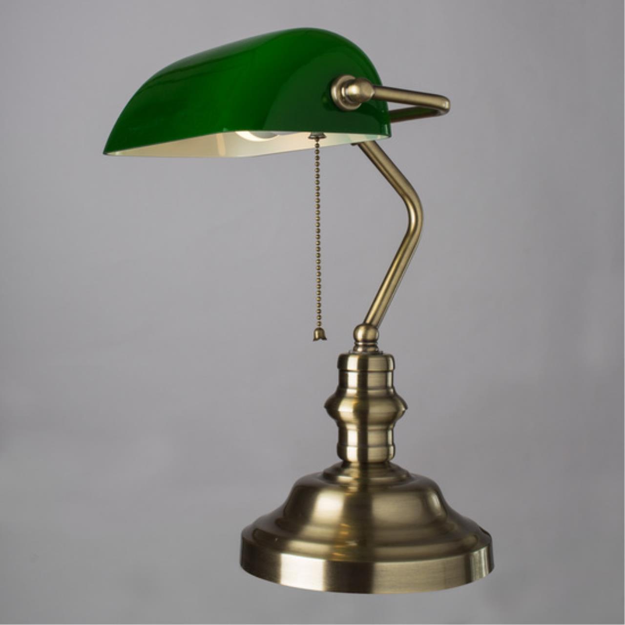картинка Настольная лампа Arte Lamp Banker A2492LT-1AB магазин pro-decor.kz являющийся официальным дистрибьютором в Казахстане картинка Настольная лампа Arte Lamp Banker A2492LT-1AB от магазина pro-decor.kz