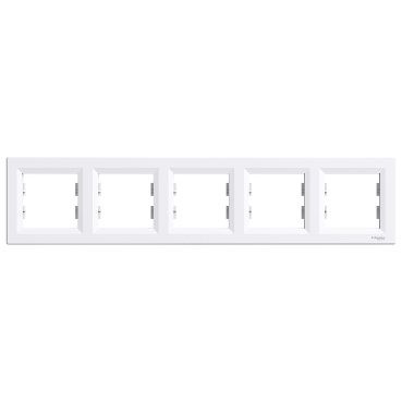 картинка Asfora рамка горизонтальная Schneider Electric EPH5800521 магазин pro-decor.kz являющийся официальным дистрибьютором в Казахстане картинка Asfora рамка горизонтальная Schneider Electric EPH5800521 от магазина pro-decor.kz