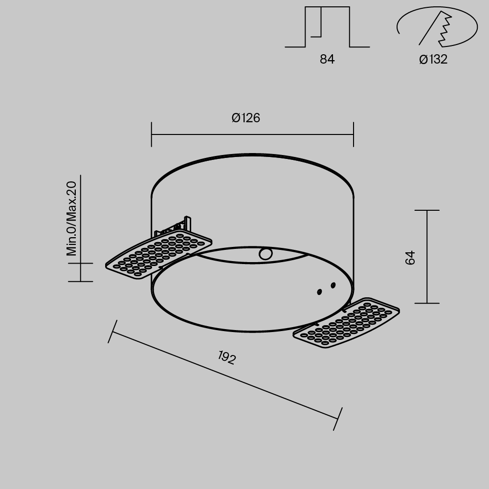 картинка Аксессуар для встраиваемого светильника Technical DLA032-TRS12-W магазин pro-decor.kz являющийся официальным дистрибьютором в Казахстане картинка Аксессуар для встраиваемого светильника Technical DLA032-TRS12-W от магазина pro-decor.kz