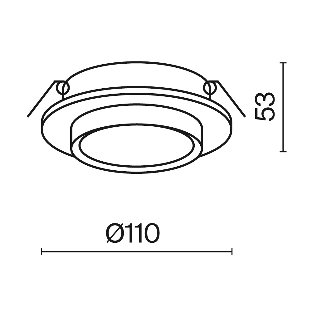 картинка Встраиваемый светильник Technical DL086-GX53-RD-B от магазина pro-decor.kz