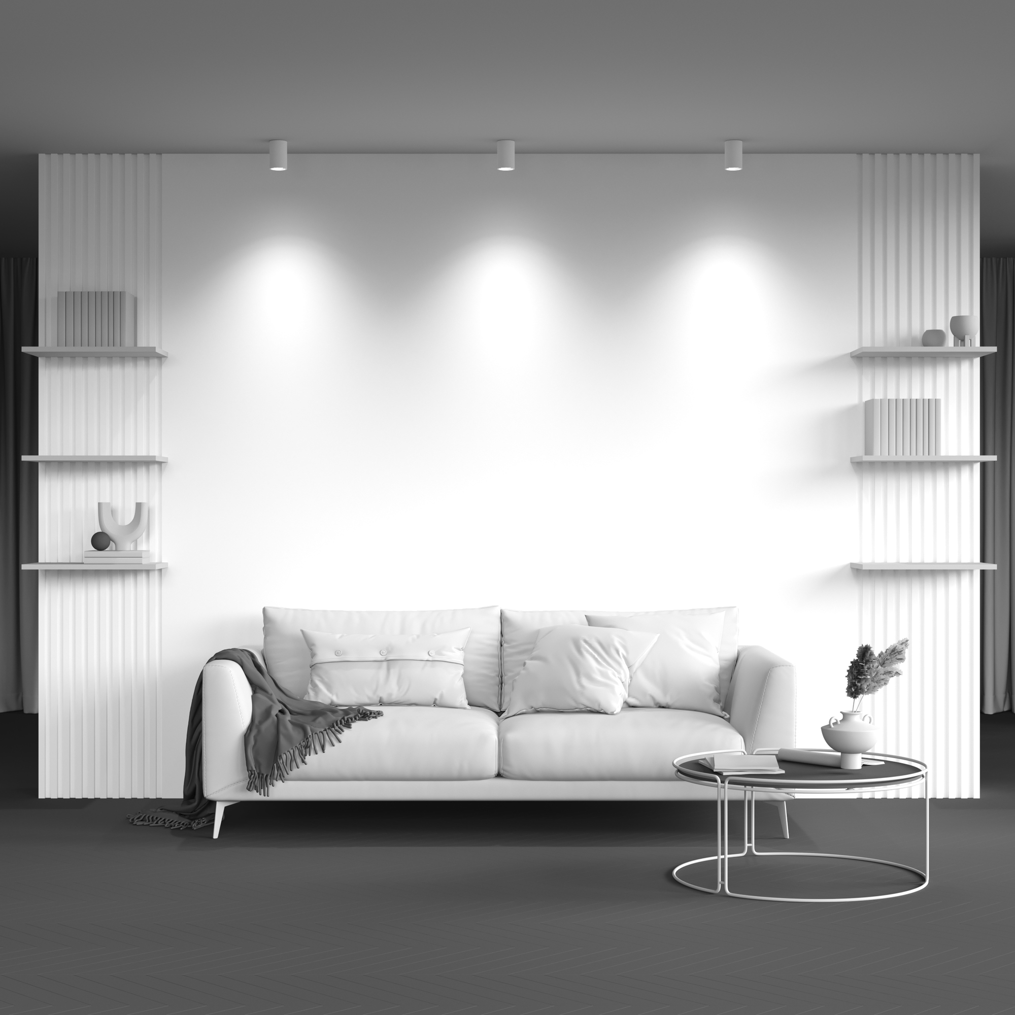 картинка Потолочный светильник Maytoni Conik Gyps C003CW-01W от магазина pro-decor.kz