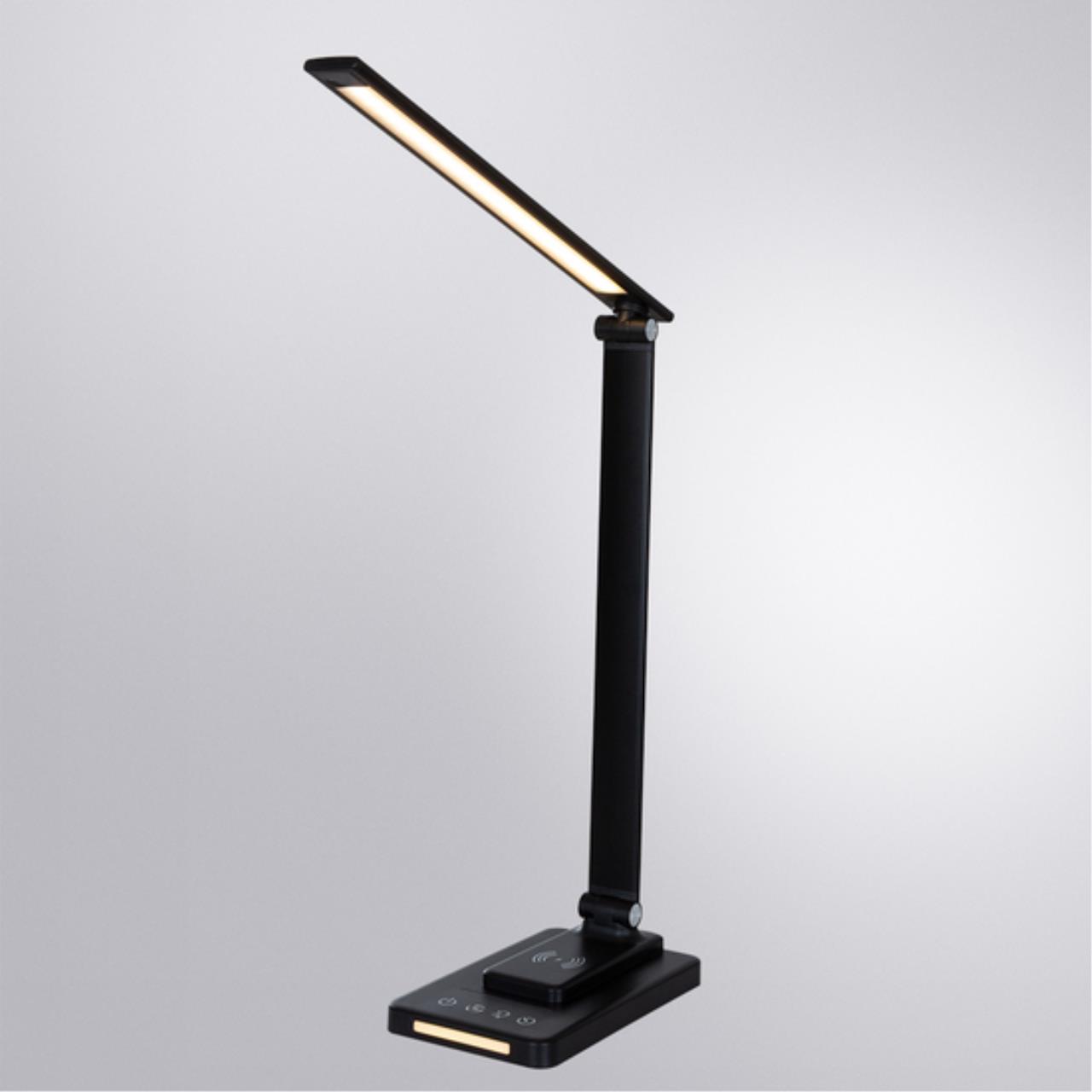 картинка Настольная лампа Arte Lamp WILLIAM A5122LT-1BK магазин pro-decor.kz являющийся официальным дистрибьютором в Казахстане картинка Настольная лампа Arte Lamp WILLIAM A5122LT-1BK от магазина pro-decor.kz