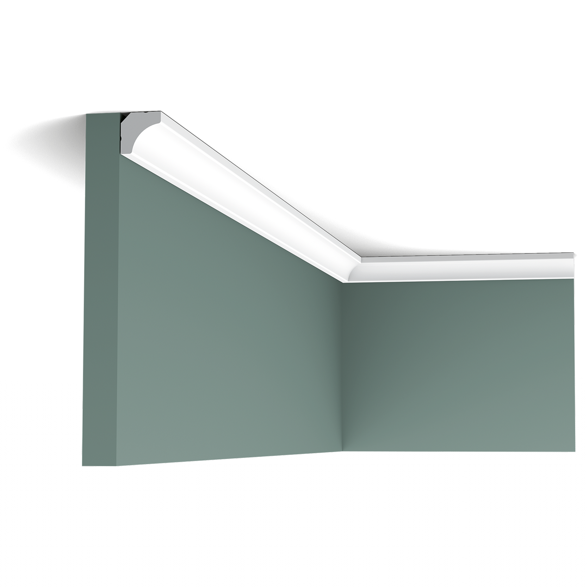 C250 карниз полиуретан 200 x 1,6 x 1,6