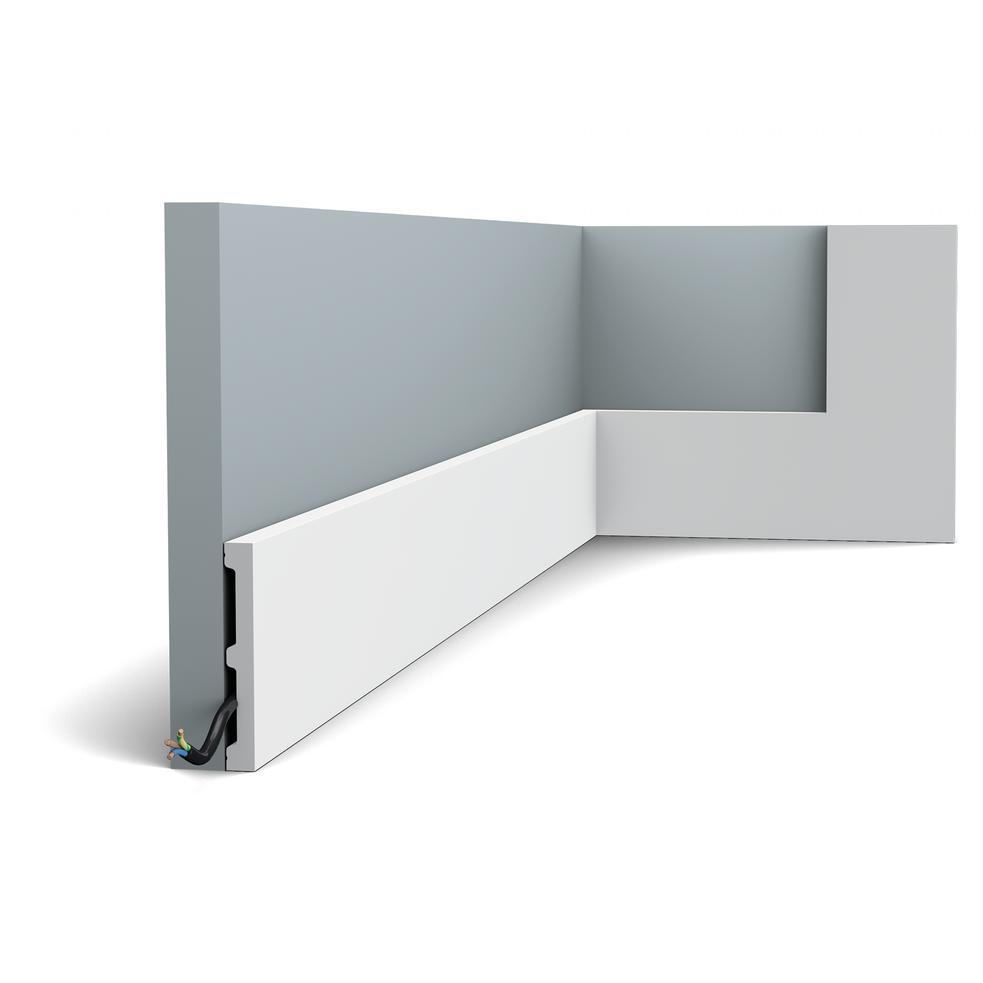 SX163 плинтус Дюрополимер 200 х 10,2 х 1,3