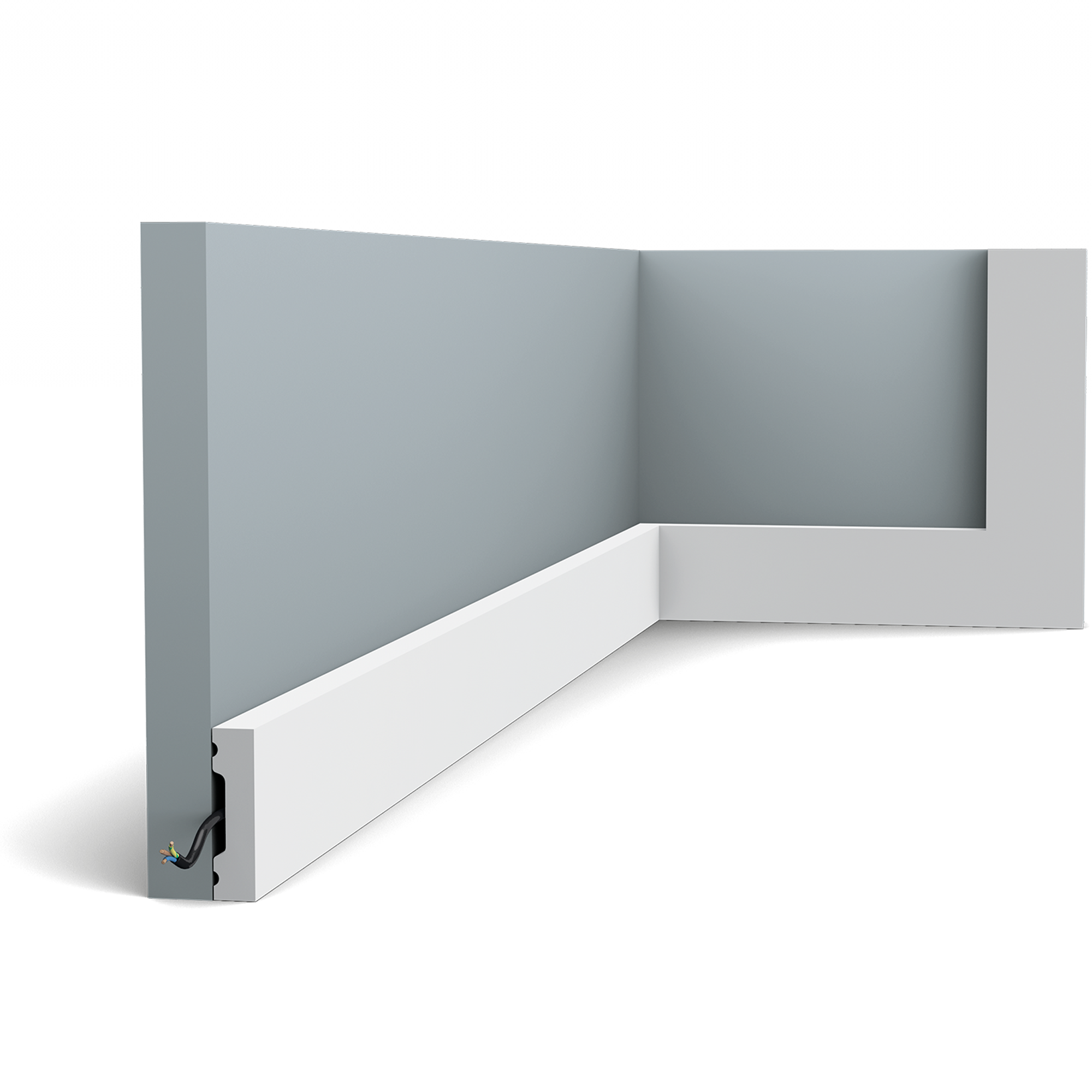 SX162 плинтус Дюрополимер 200 х 4 х 1